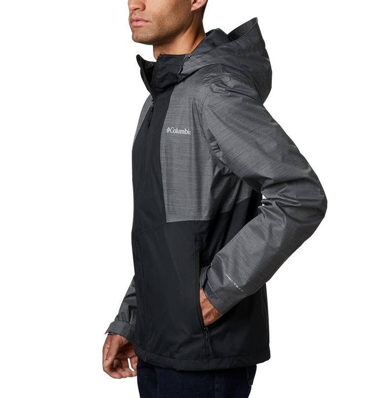 Men's Inner Limits II Waterproof  Jacket - 2023 COLLECTION, Color: Black, Graphite Heather, image 3