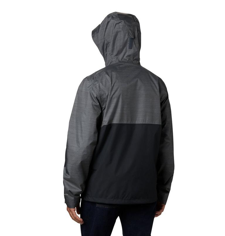 Men's Inner Limits II Waterproof  Jacket - 2023 COLLECTION, Color: Black, Graphite Heather, image 2