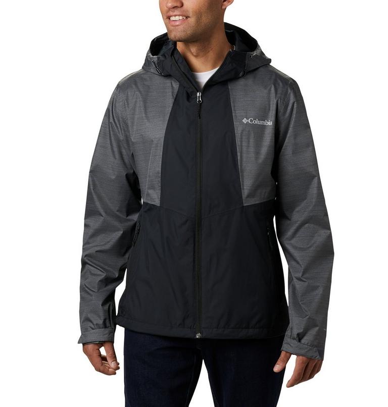 Men's Inner Limits II Waterproof  Jacket - 2023 COLLECTION, Color: Black, Graphite Heather, image 1