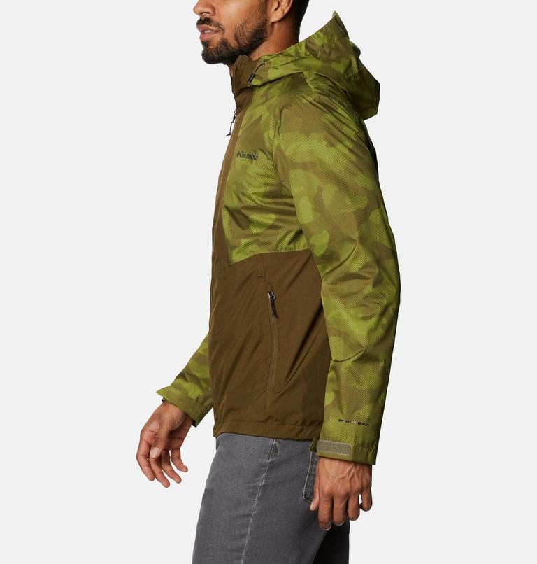 Men's Inner Limits II Waterproof  Jacket - 2023 COLLECTION, Color: New Olive, Matcha Spotted Camo, image 3