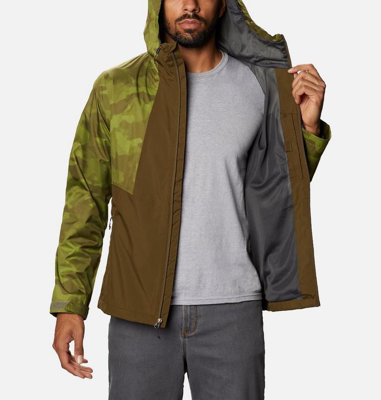 Men's Inner Limits II Waterproof  Jacket - 2023 COLLECTION, Color: New Olive, Matcha Spotted Camo, image 5