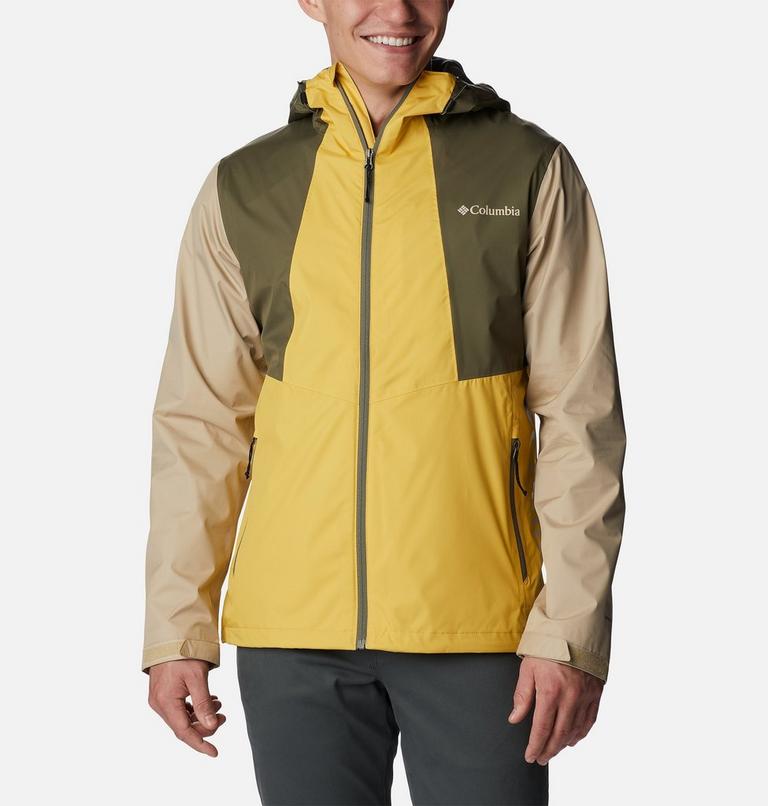 Men's Inner Limits II Waterproof  Jacket - 2023 COLLECTION, Color: Golden Nugget, Stone Grn, Ancient Fossil, image 1