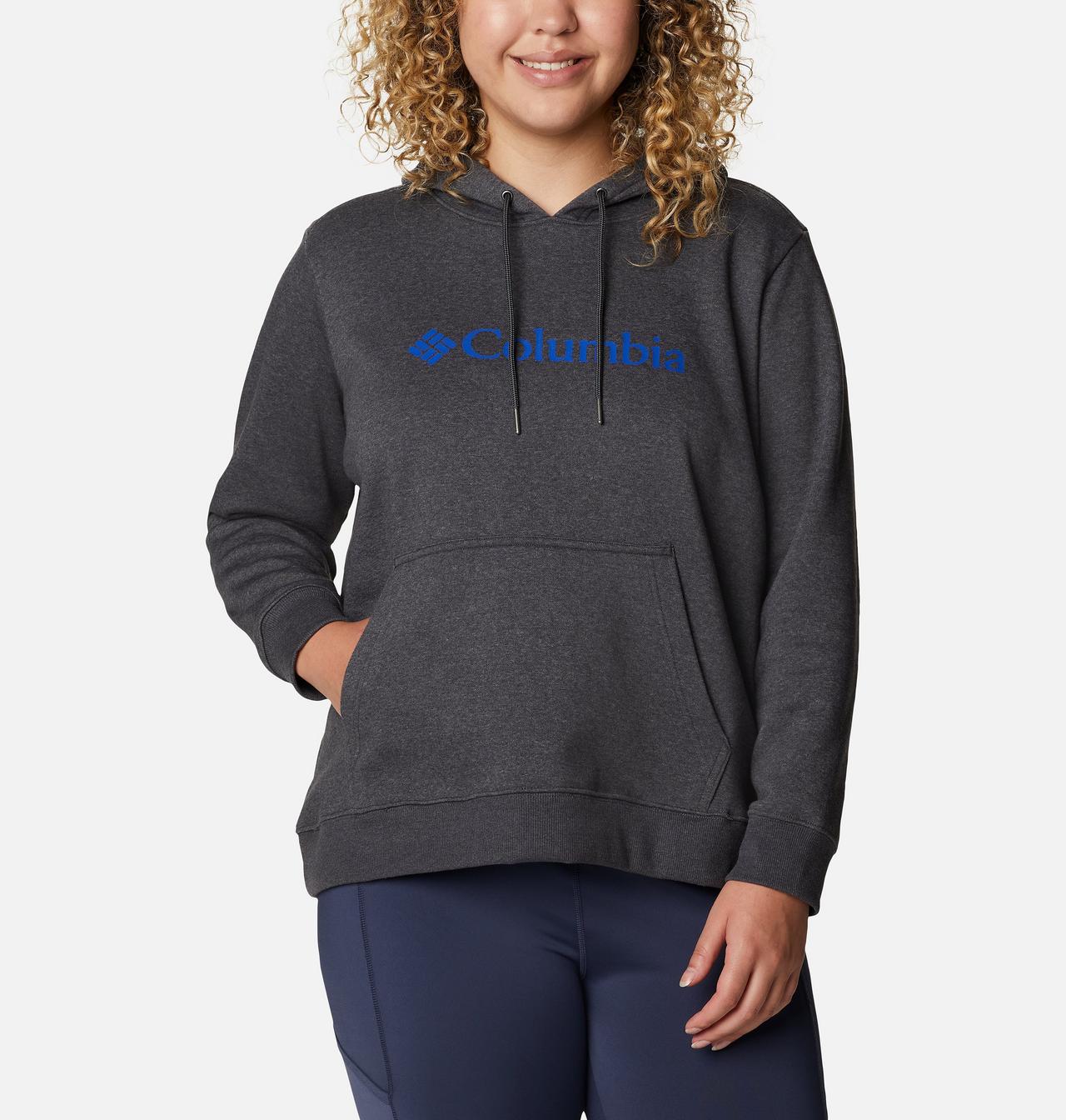 Women's Columbia™ Logo Hoodie - Plus Size 1