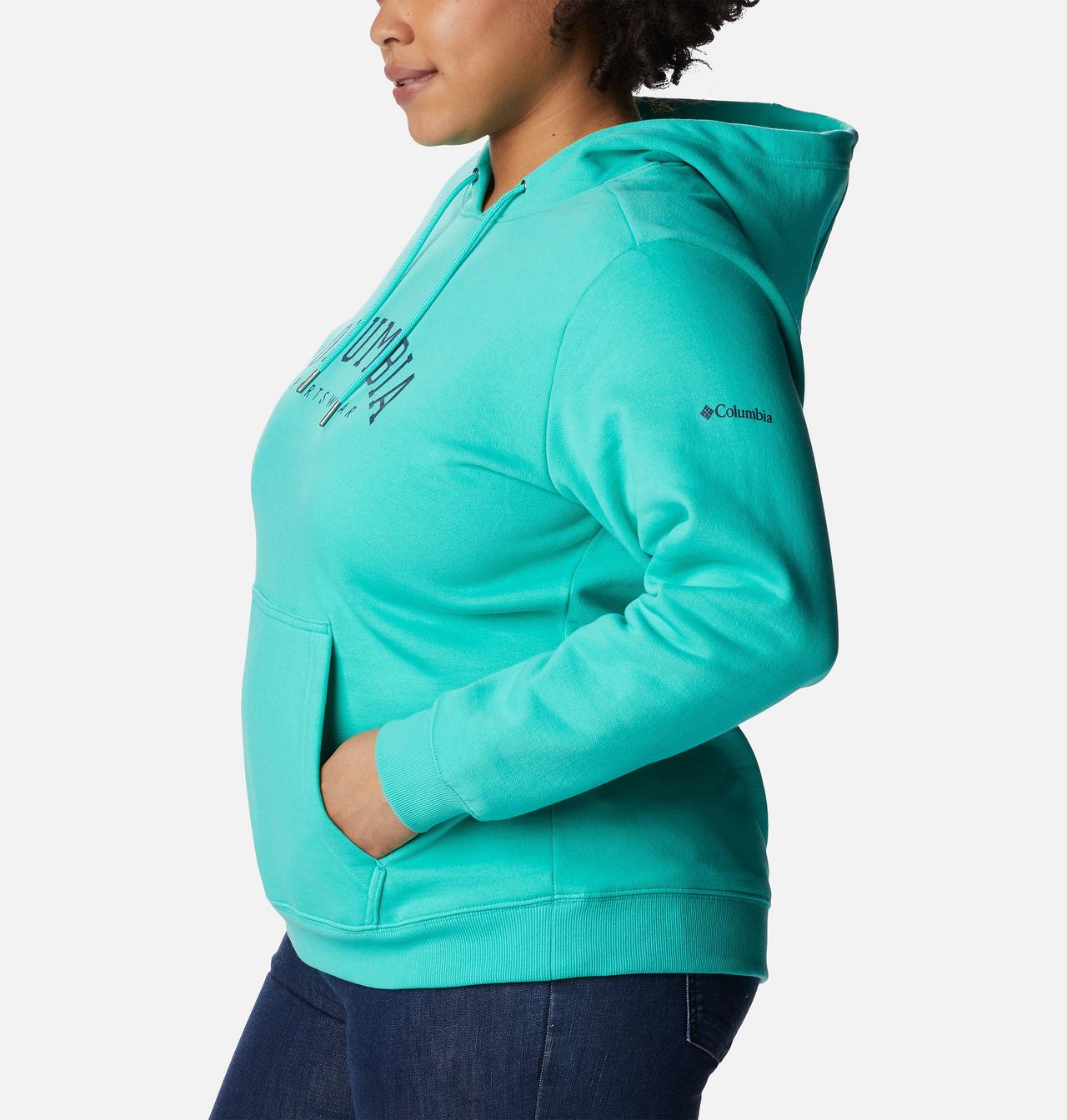 Women's Columbia™ Logo Hoodie - Plus Size 3