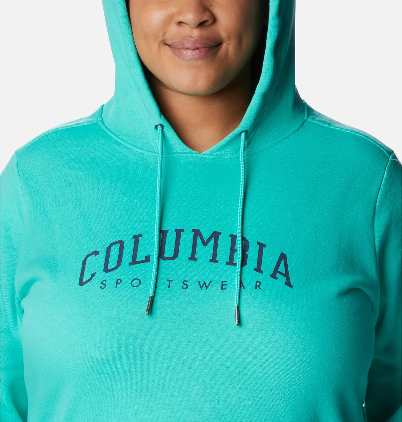 Women's Columbia™ Logo Hoodie - Plus Size 4