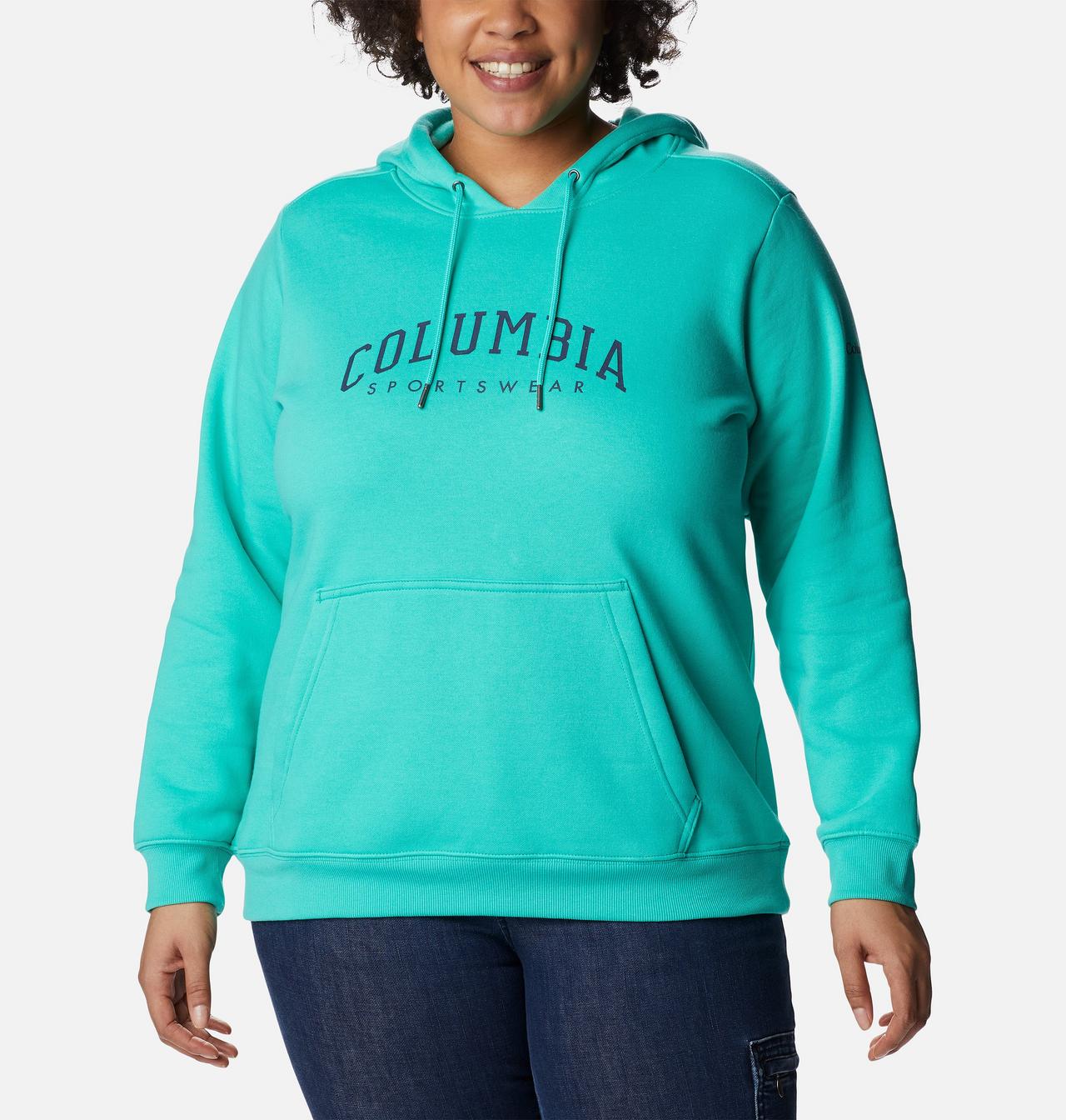 Women's Columbia™ Logo Hoodie - Plus Size 1