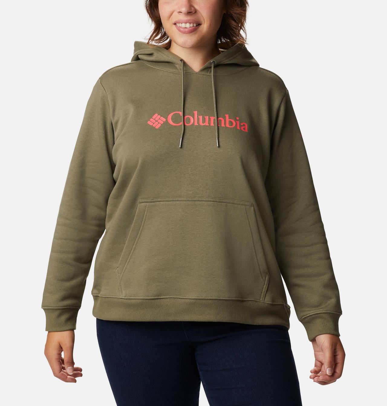 Women's Columbia™ Logo Hoodie - Plus Size 1