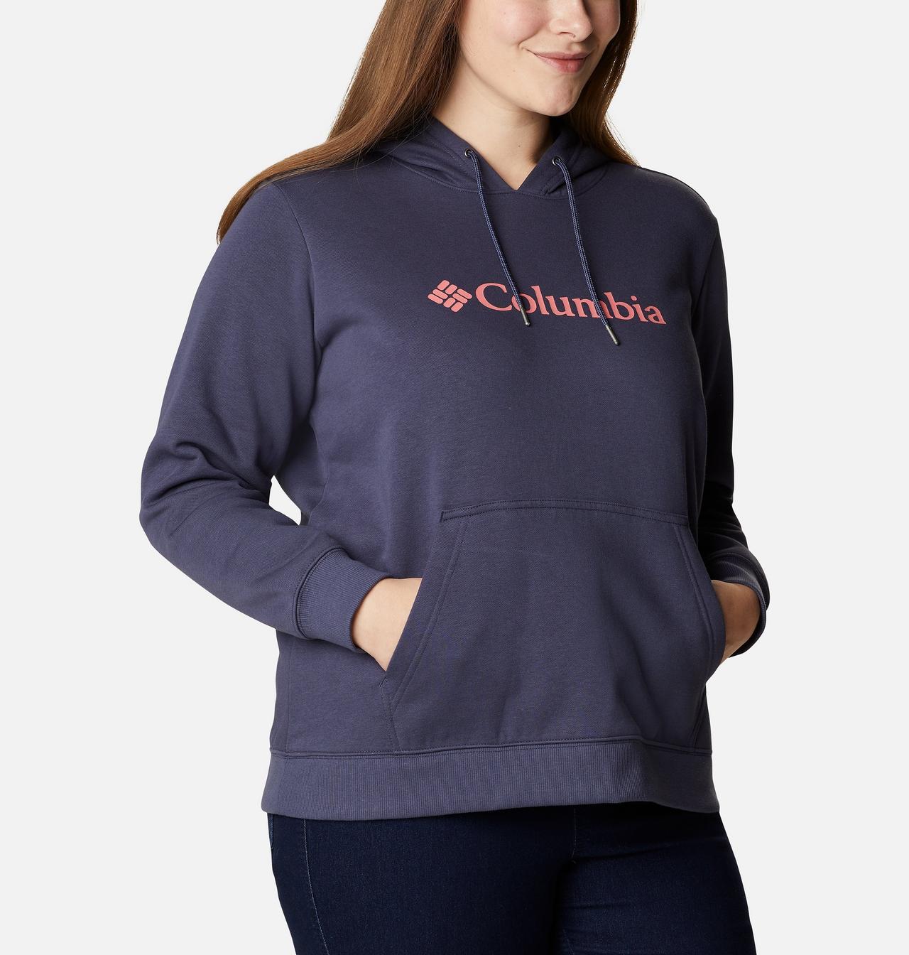 Women's Columbia™ Logo Hoodie - Plus Size 5
