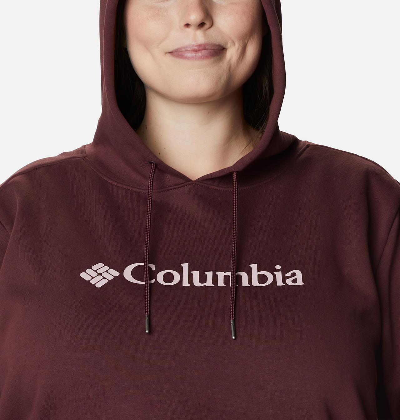 Women's Columbia™ Logo Hoodie - Plus Size 4