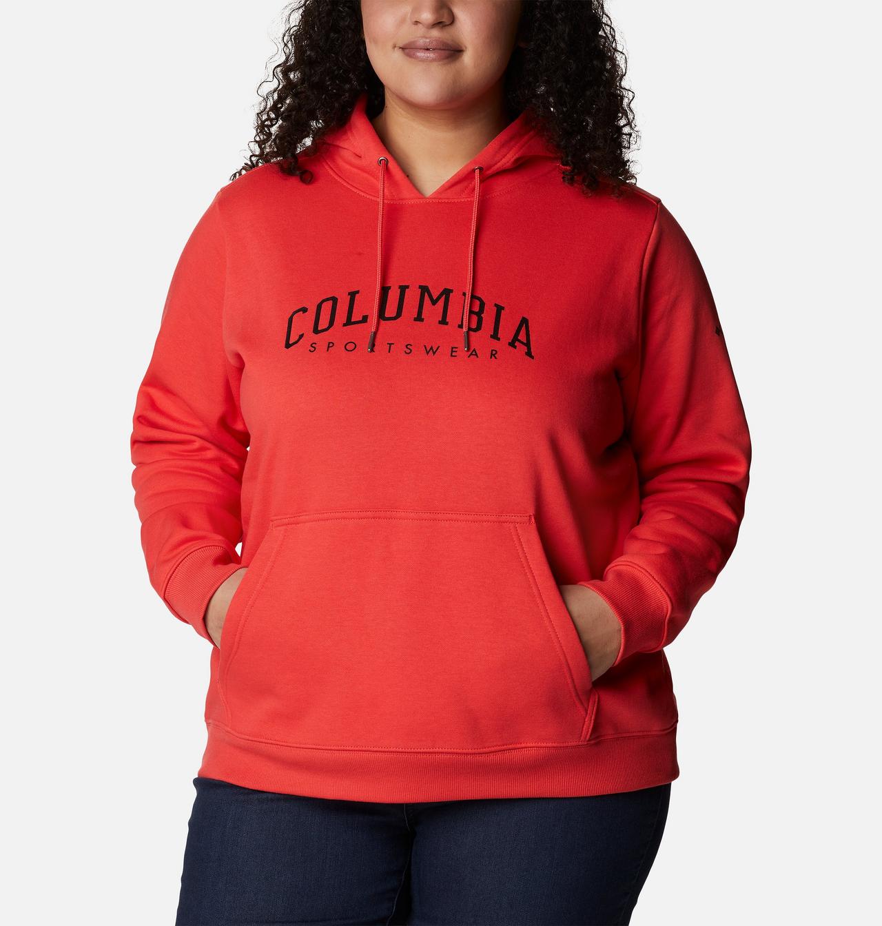 Women's Columbia™ Logo Hoodie - Plus Size 5