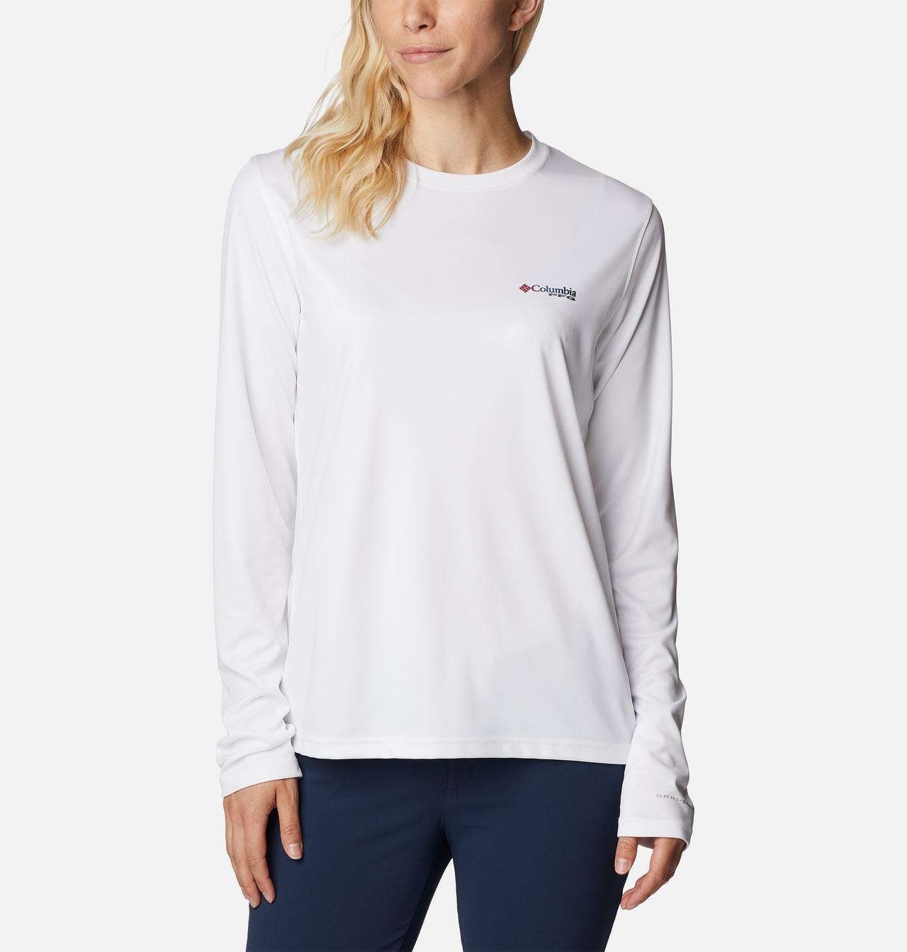 Women's Tidal Tee™ PFG Fish Flag Long Sleeve Shirt 2
