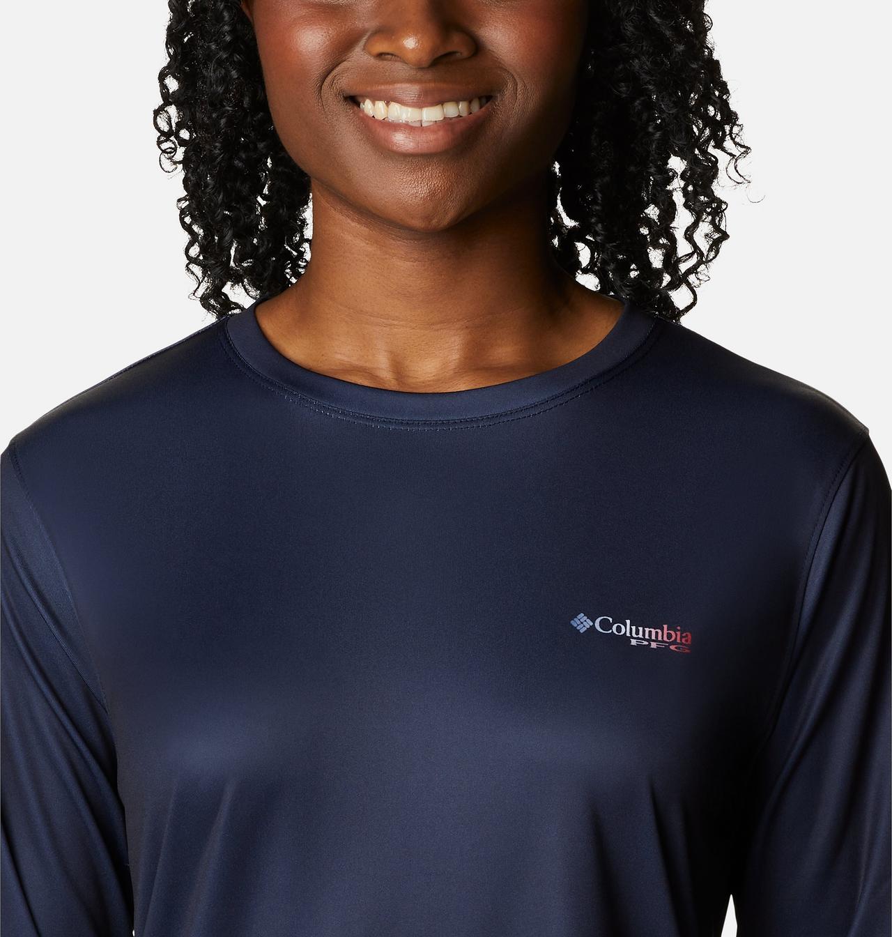 Tidal Tee™ PFG Fish Flag LS | 462 | L 4