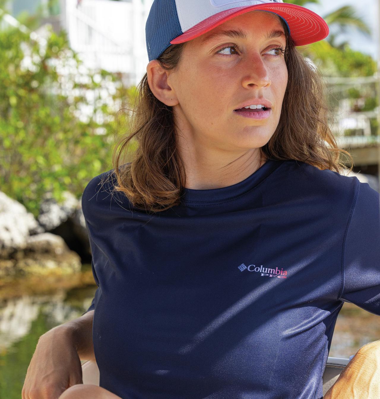 Tidal Tee™ PFG Fish Flag LS | 462 | L 6