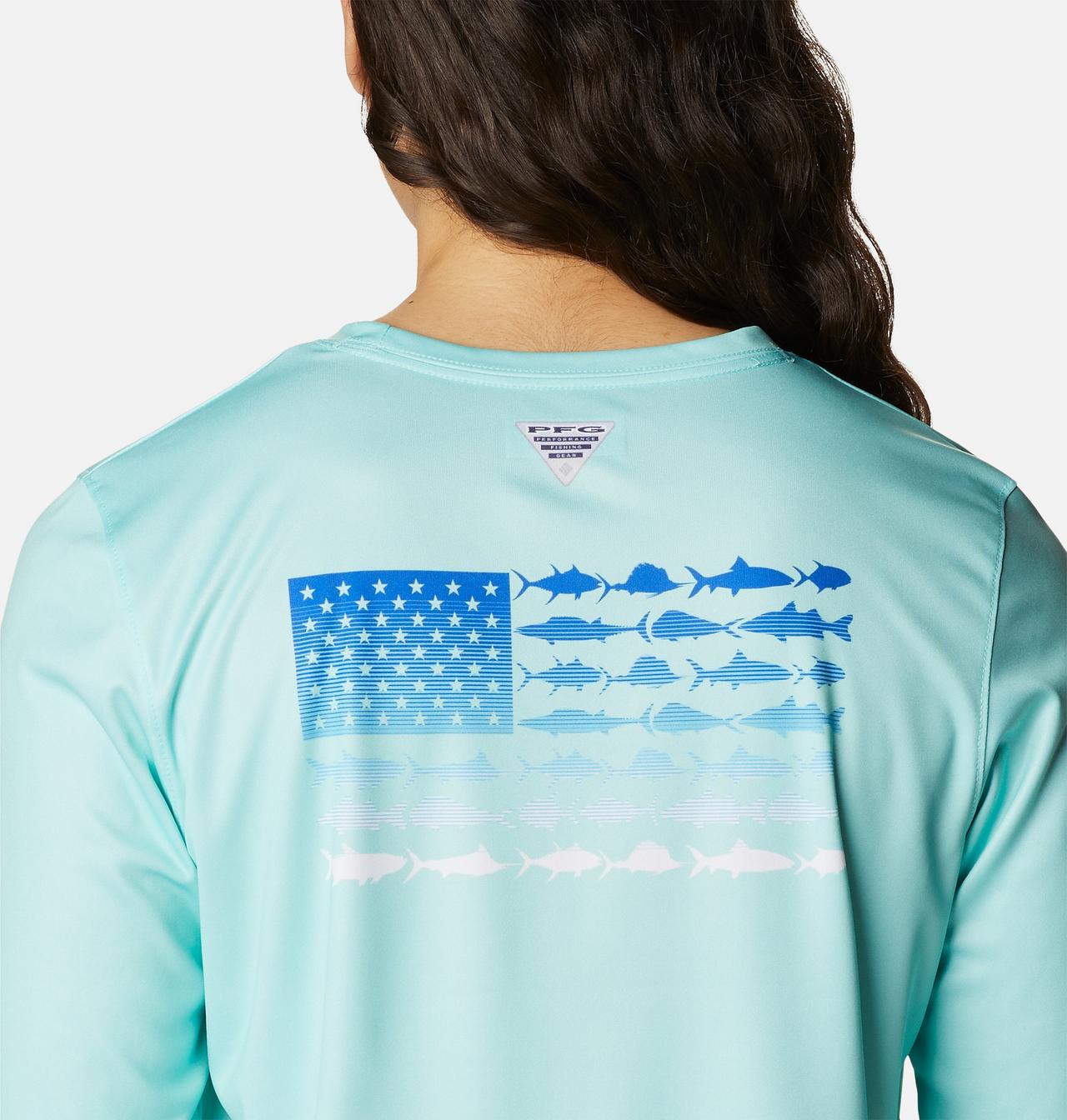 Women's Tidal Tee™ PFG Fish Flag Long Sleeve Shirt 5