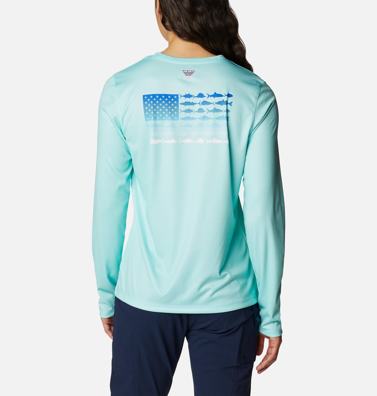 Women's Tidal Tee™ PFG Fish Flag Long Sleeve Shirt 2
