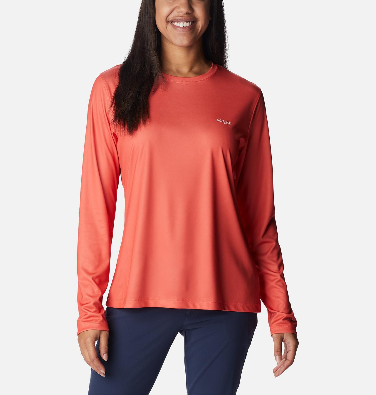 Women's Tidal Tee™ PFG Fish Flag Long Sleeve Shirt 2