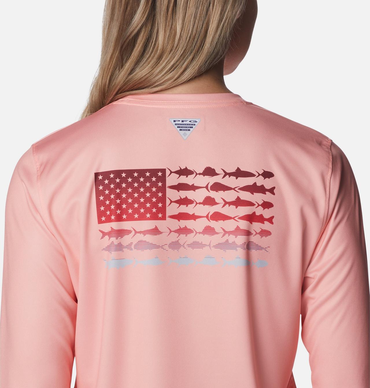 Women's Tidal Tee™ PFG Fish Flag Long Sleeve Shirt 5