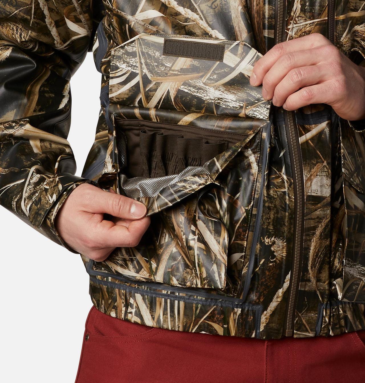 Men's Widgeon™ ODX Wader Hooded Shell Jacket 11