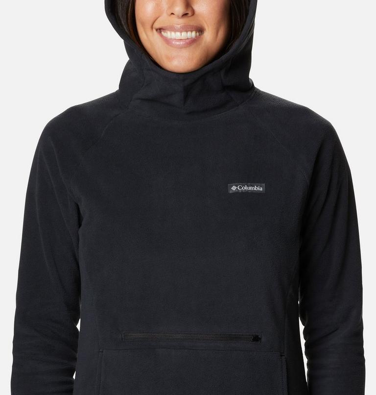 Women's Ali Peak Hooded Fleece, Color: Black, image 4