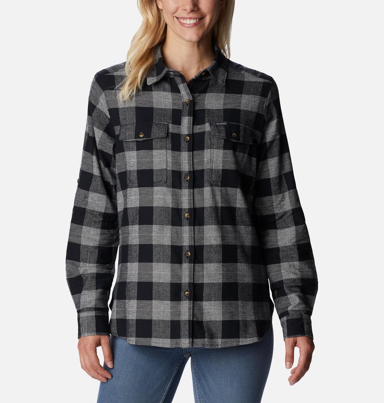 Women's Pine Street™ Stretch Flannel 1