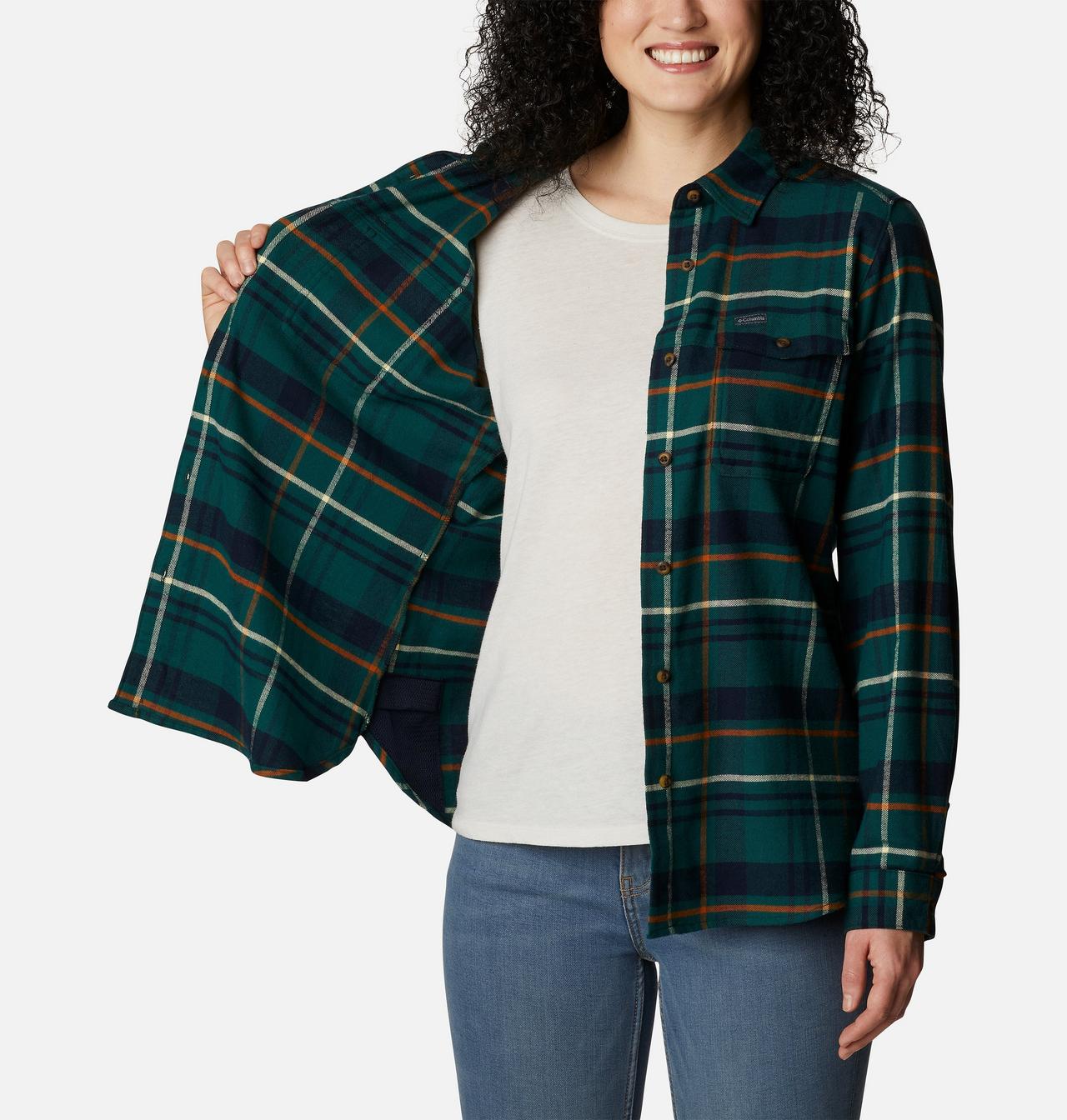 Women's Pine Street™ Stretch Flannel 5