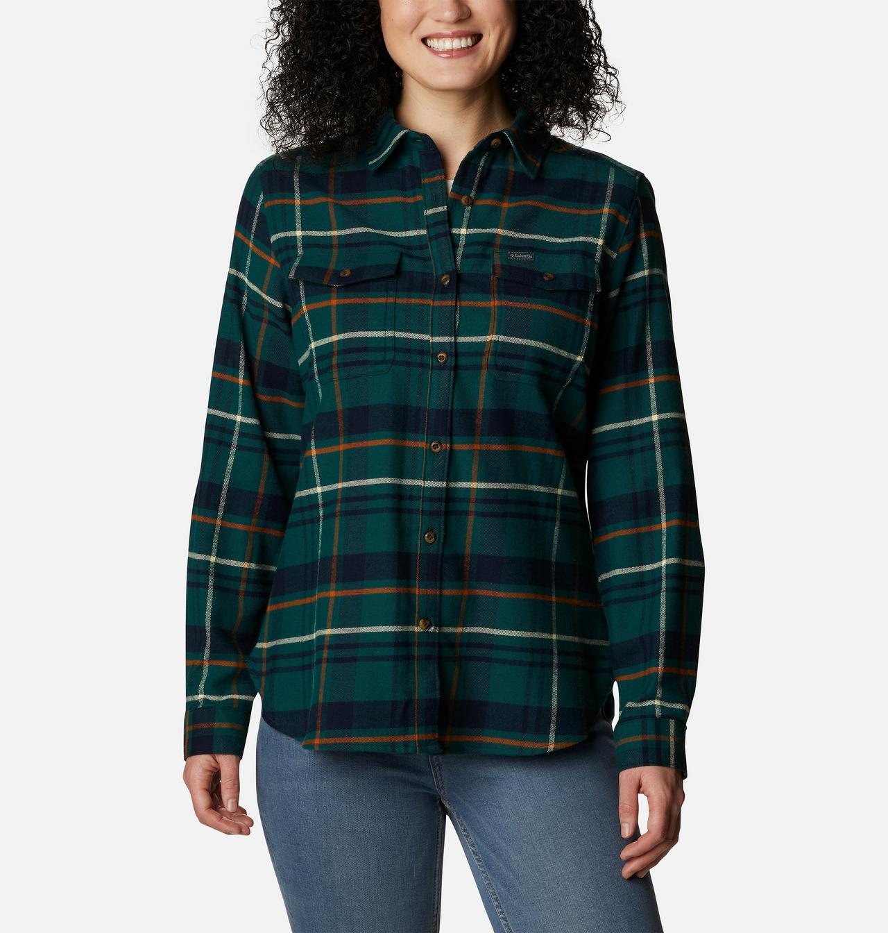 Women's Pine Street™ Stretch Flannel 1