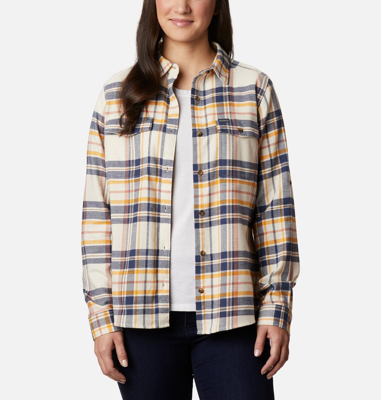 Women's Pine Street™ Stretch Flannel 1