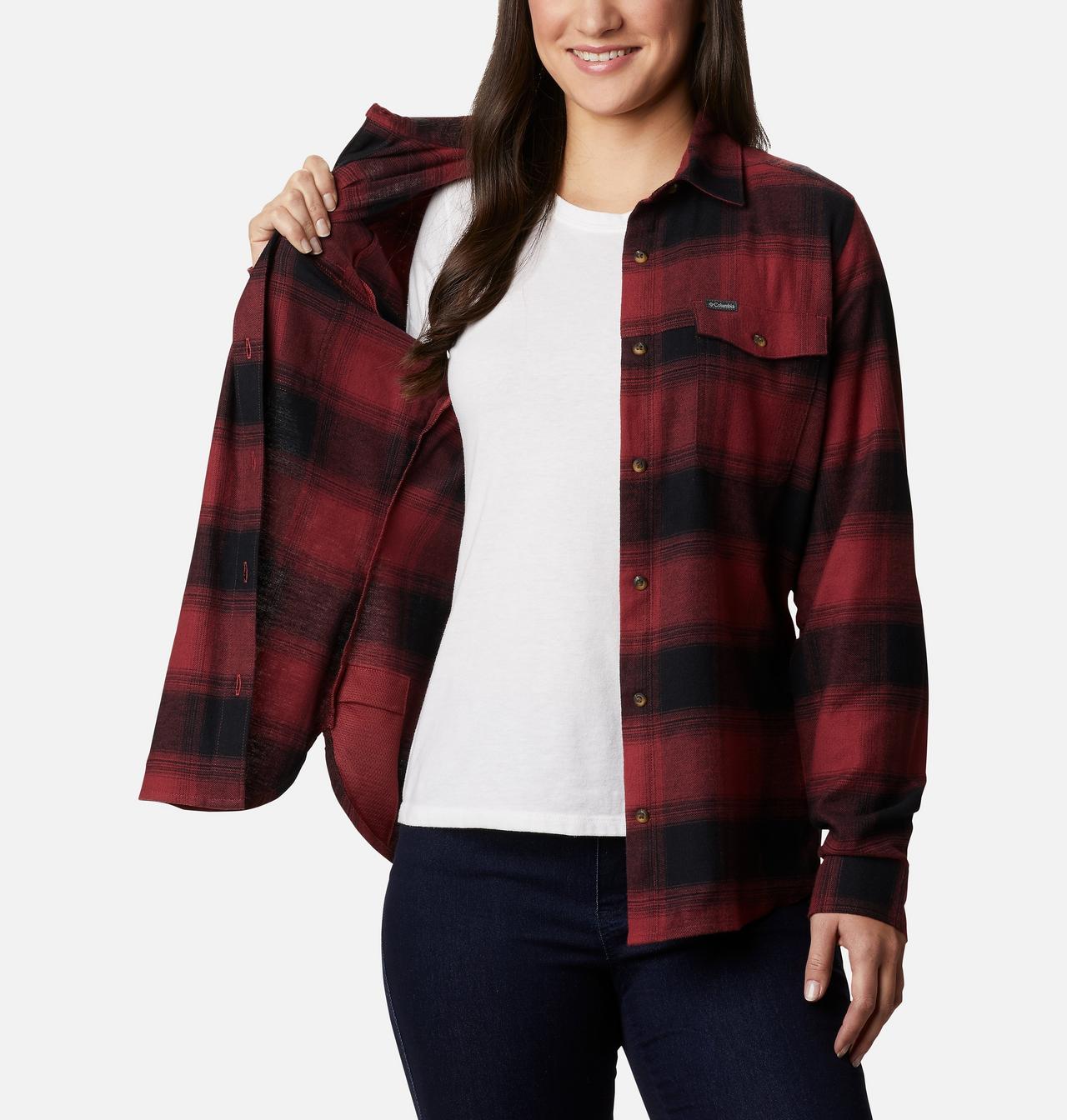 Women's Pine Street™ Stretch Flannel 5