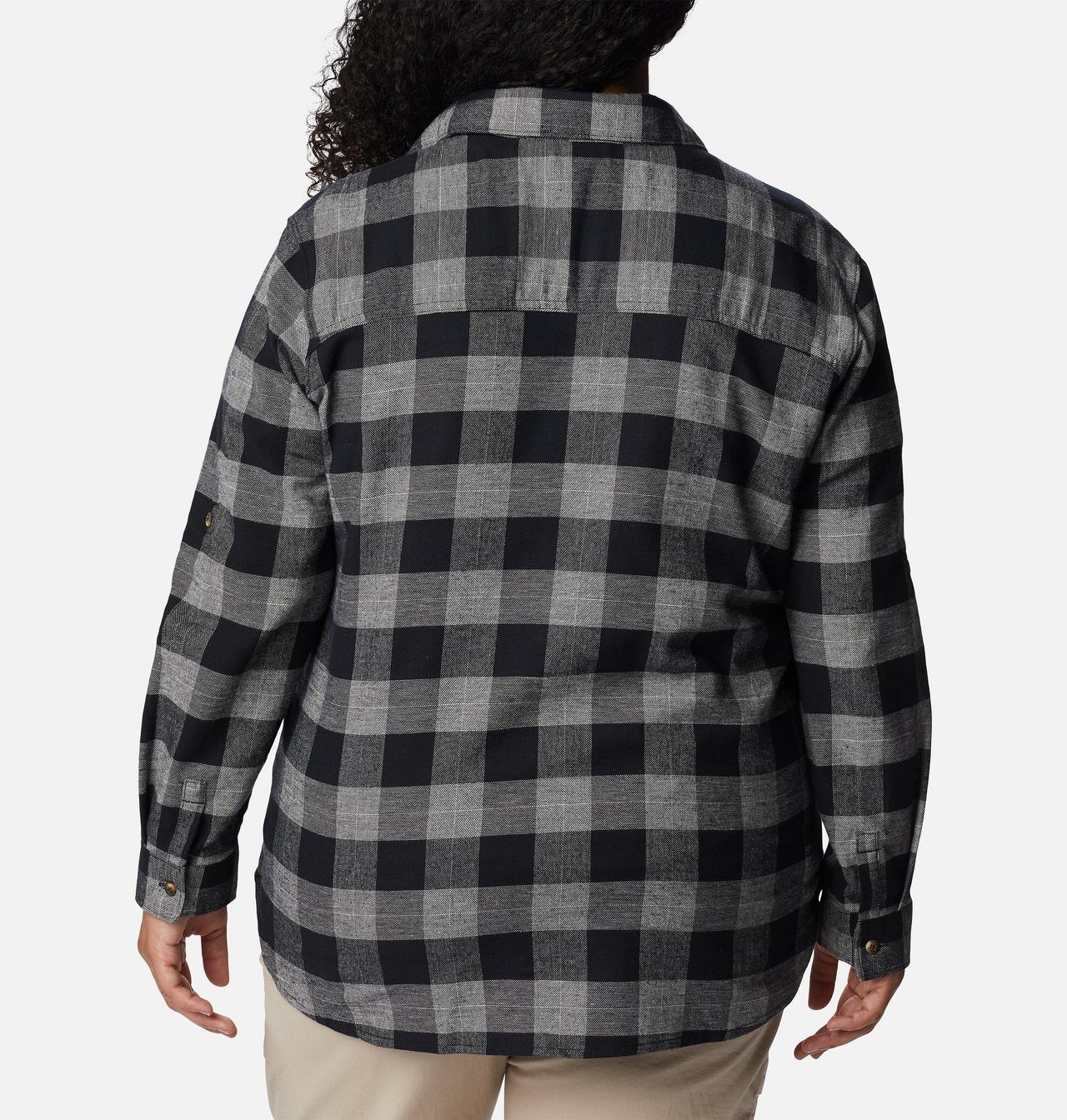 Chemise en flanelle extensible Pine Street™ pour femme - Grandes tailles 2