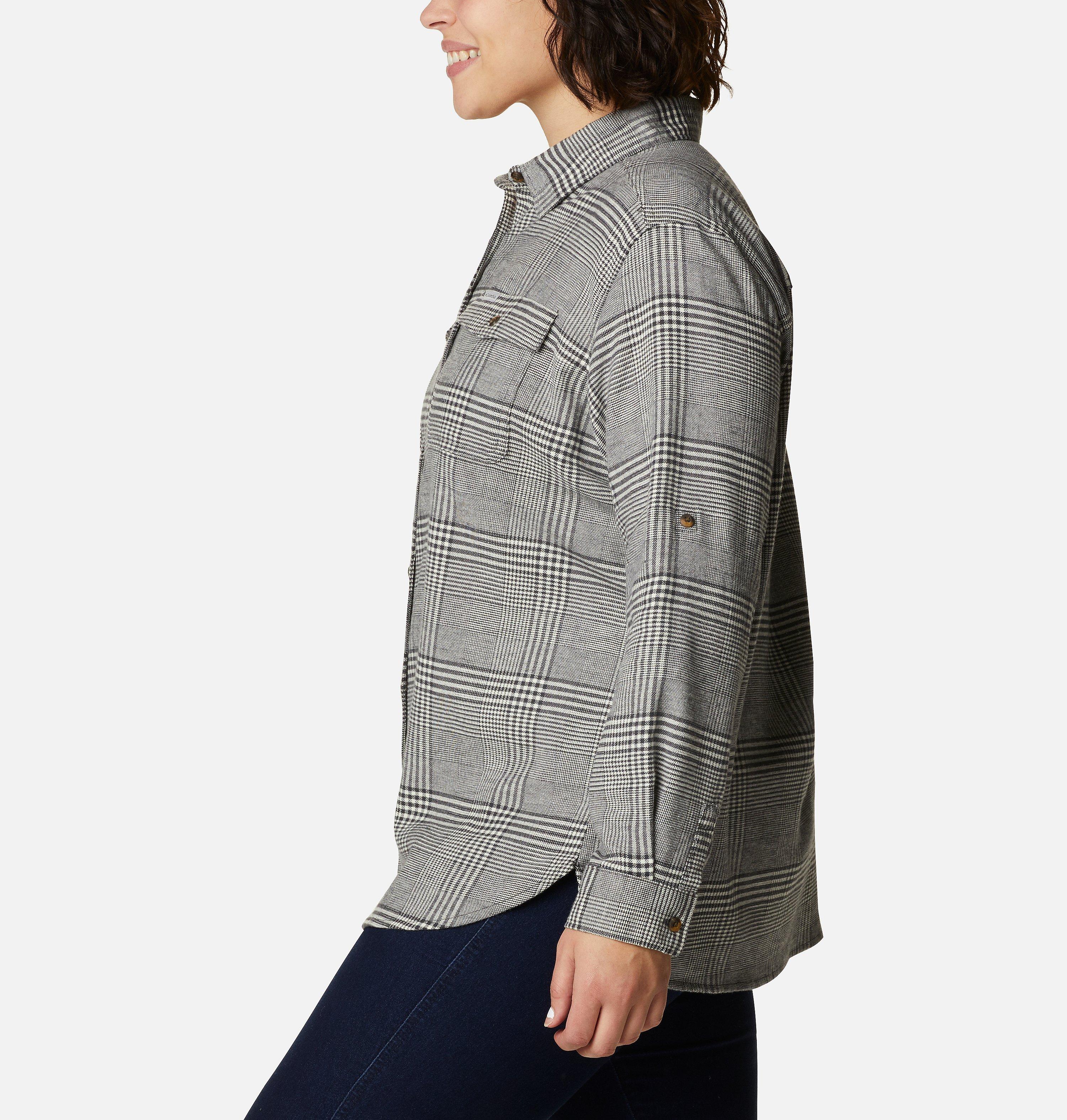 Women's Pine Street™ Stretch Flannel - Plus Size 3