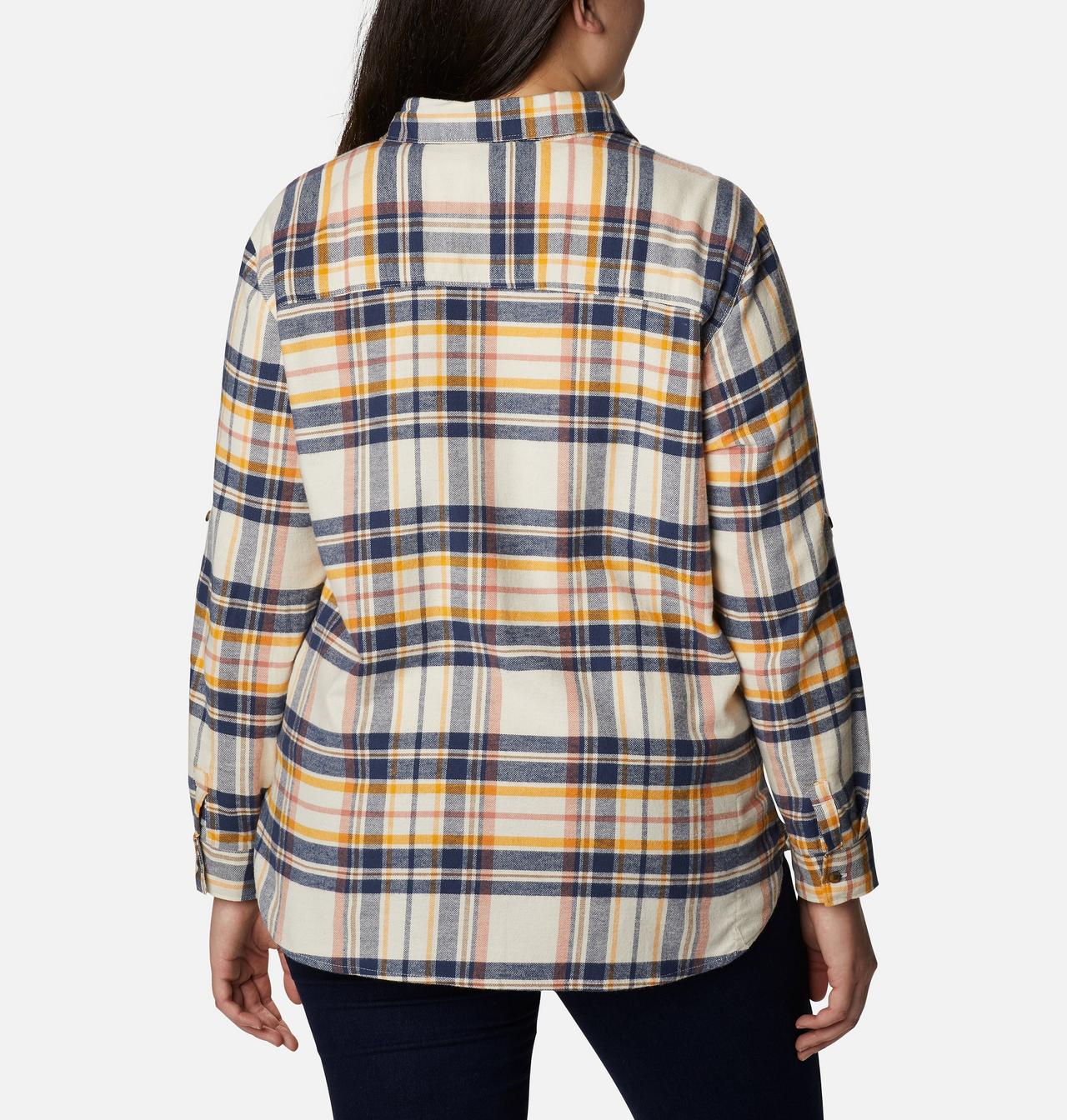 Women's Pine Street™ Stretch Flannel - Plus Size 2