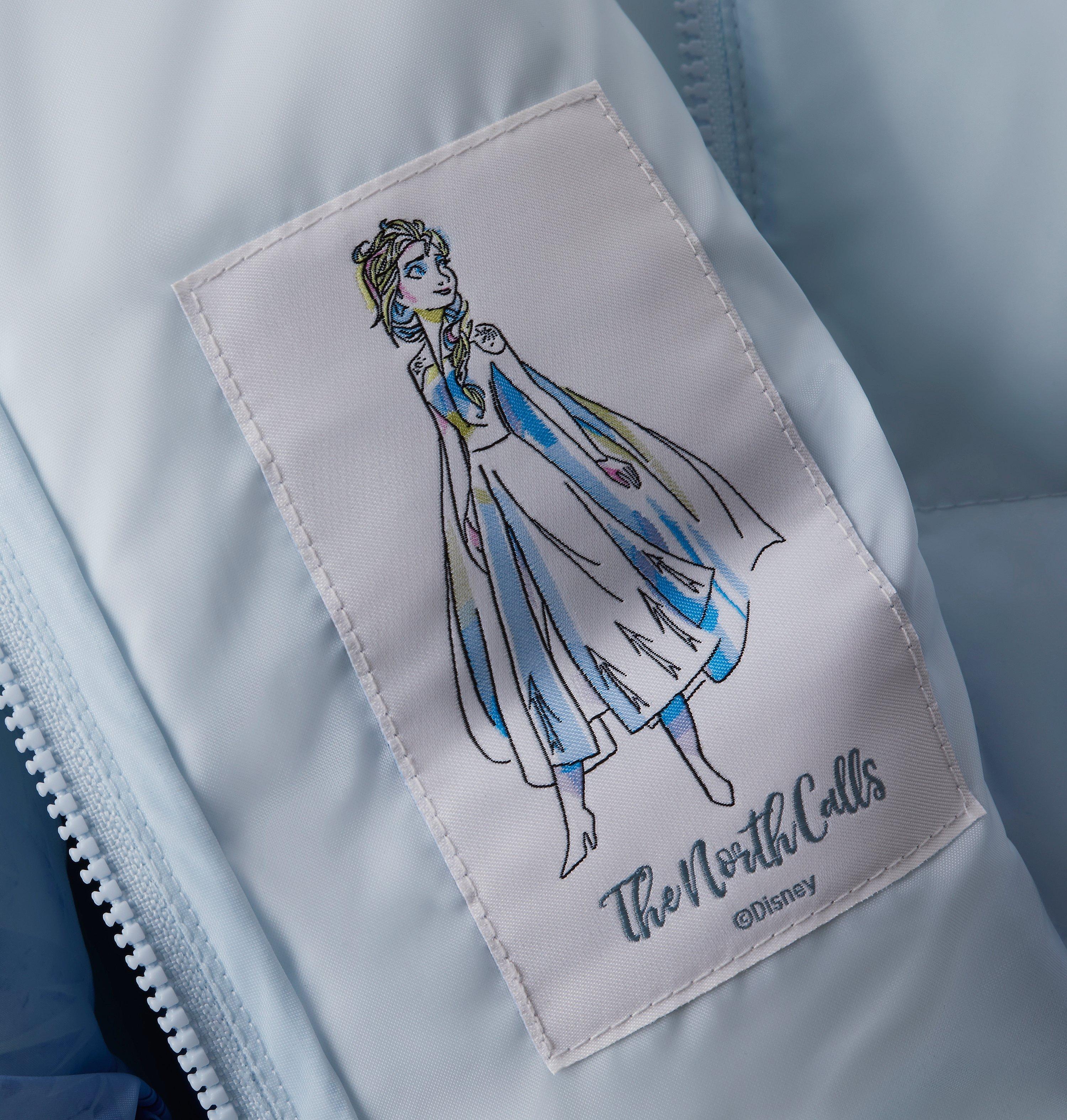 Girls' Disney Elsa Long Puffer Jacket 8