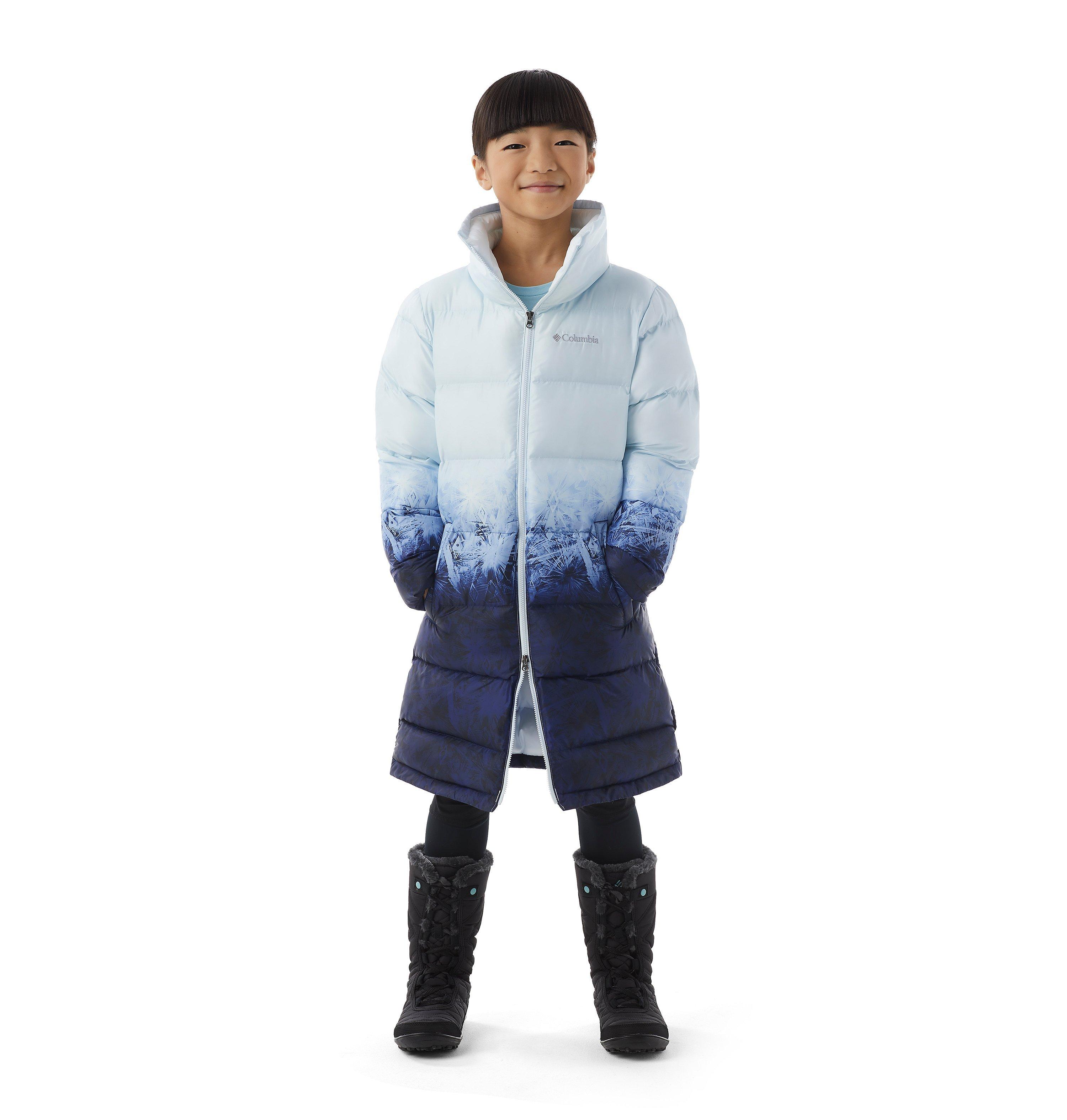 Girls' Disney Elsa Long Puffer Jacket 1