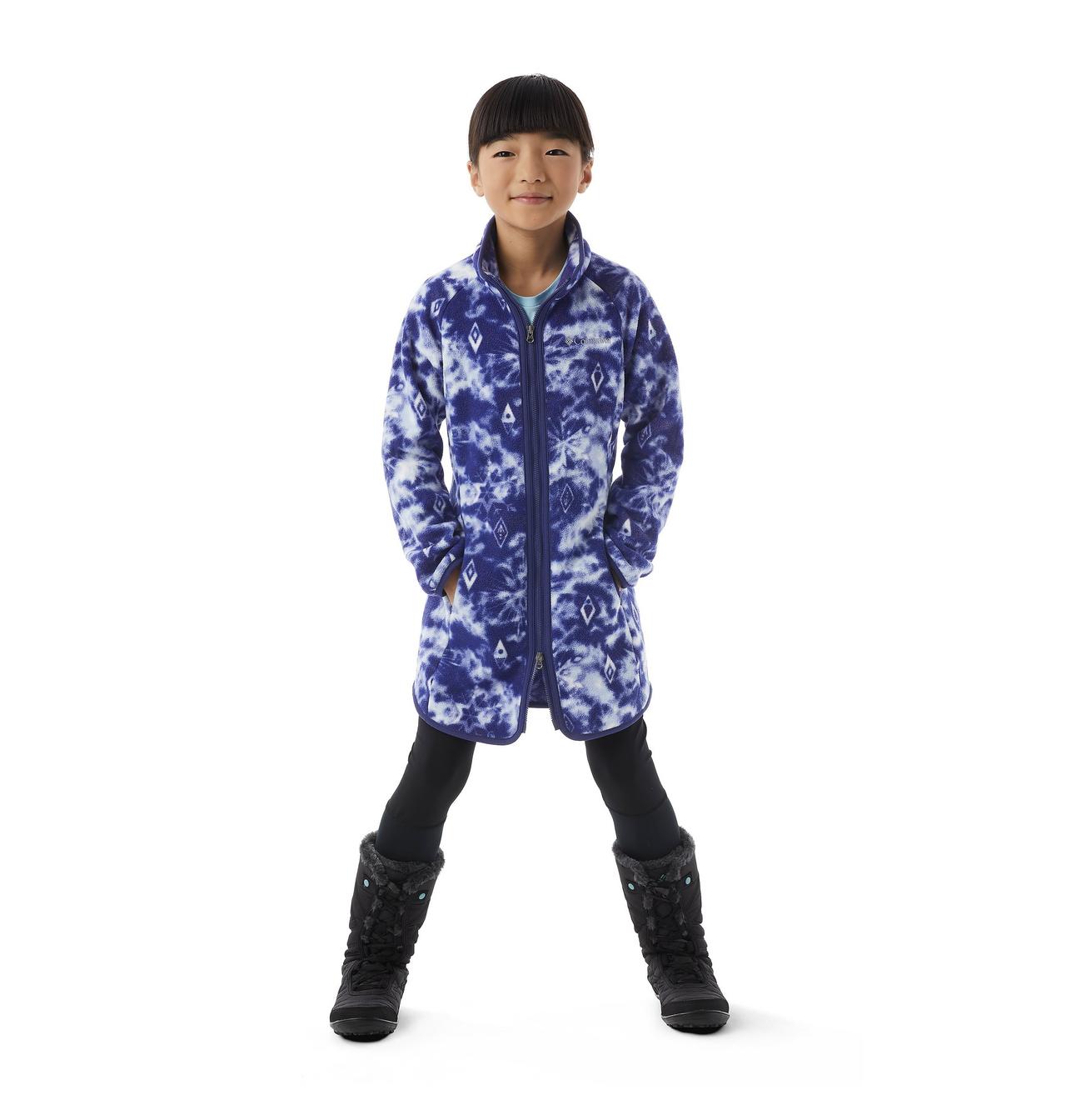 Girls' Disney Elsa Full Zip Fleece Jacket 4