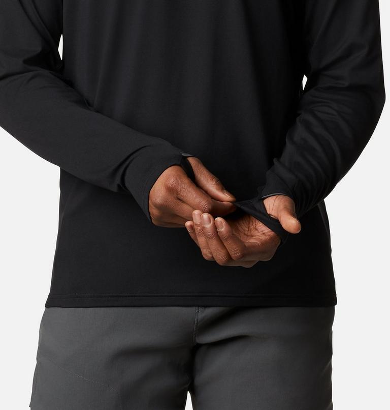 Tech Trail Long Sleeve Crew II | 010 | L, Color: Black, image 5