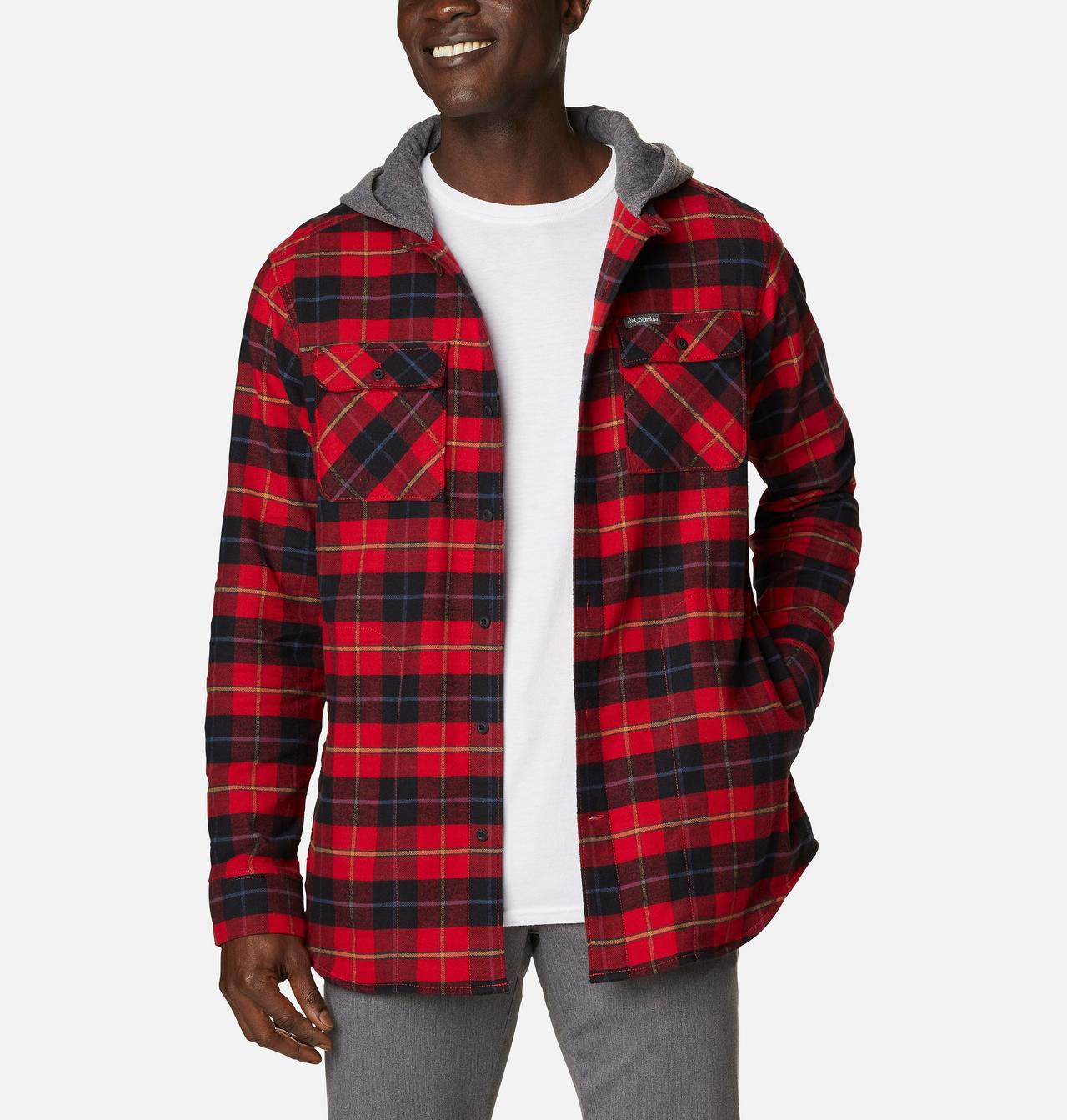 Men's Flare Gun™ Stretch Flannel Hoodie 1
