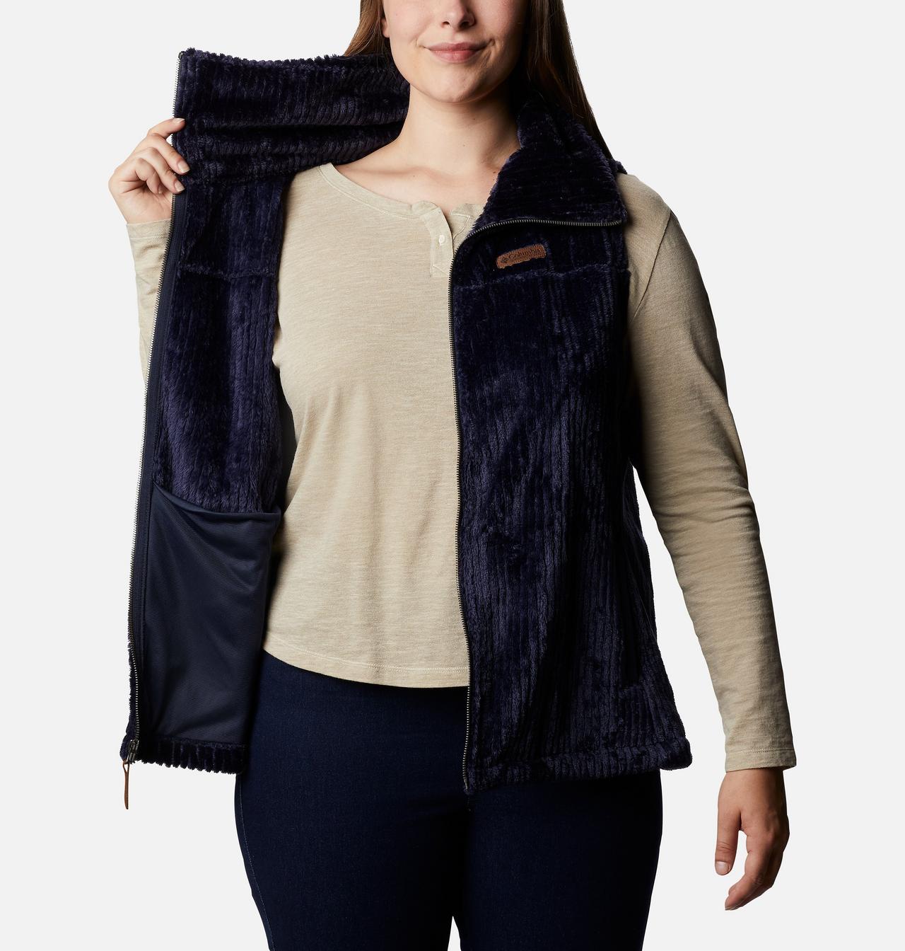 Women's Fire Side™ Sherpa Vest - Plus Size 5