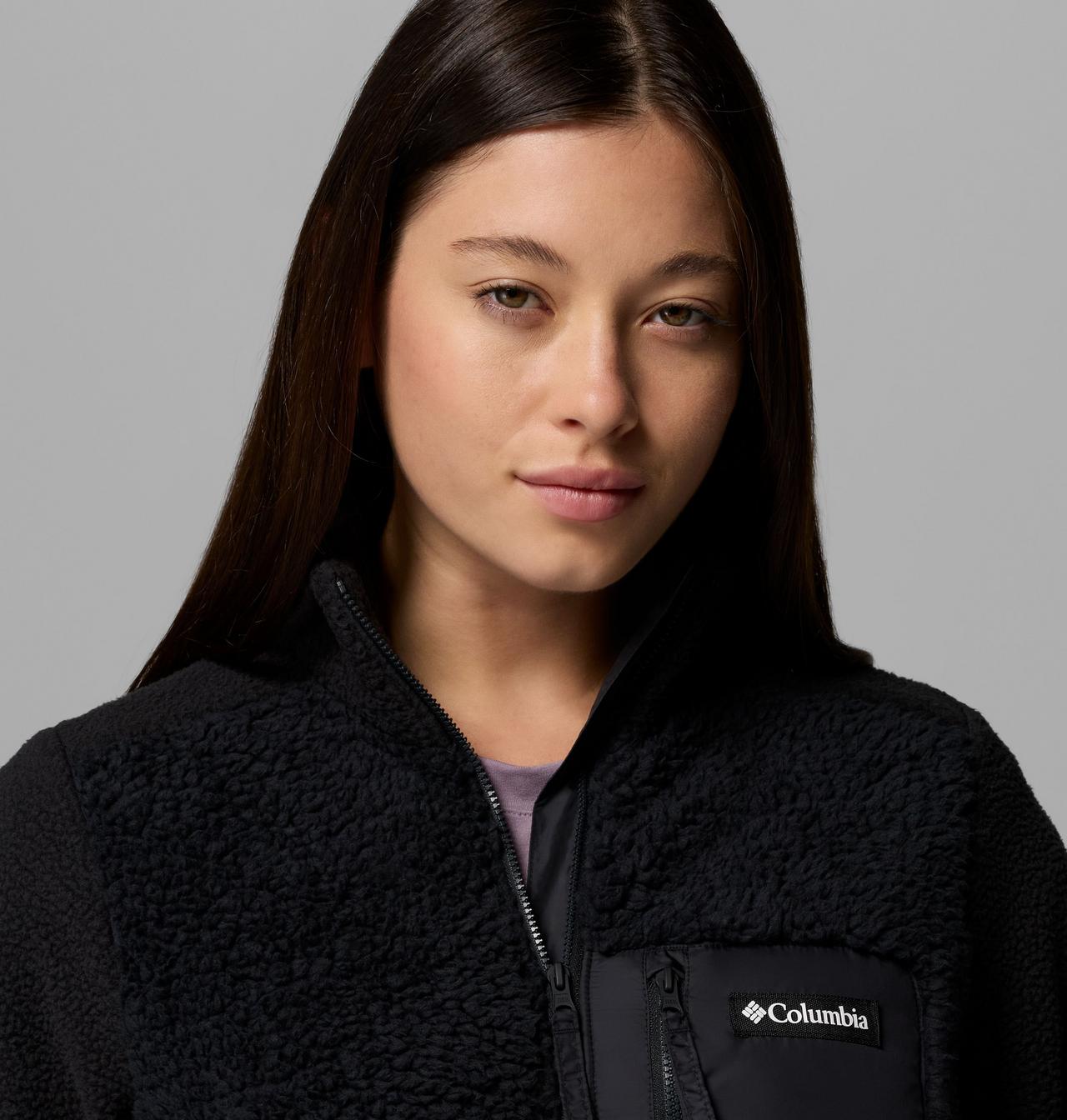 Women's Columbia Lodge™ Sherpa Full Zip Fleece Jacket 6