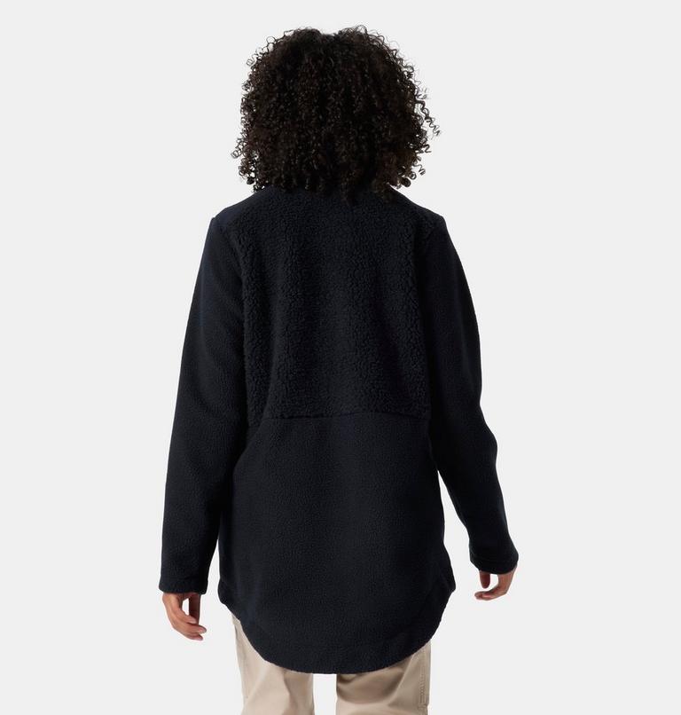 Women's Columbia Lodge Sherpa Fleece Jacket, Color: Black, image 2