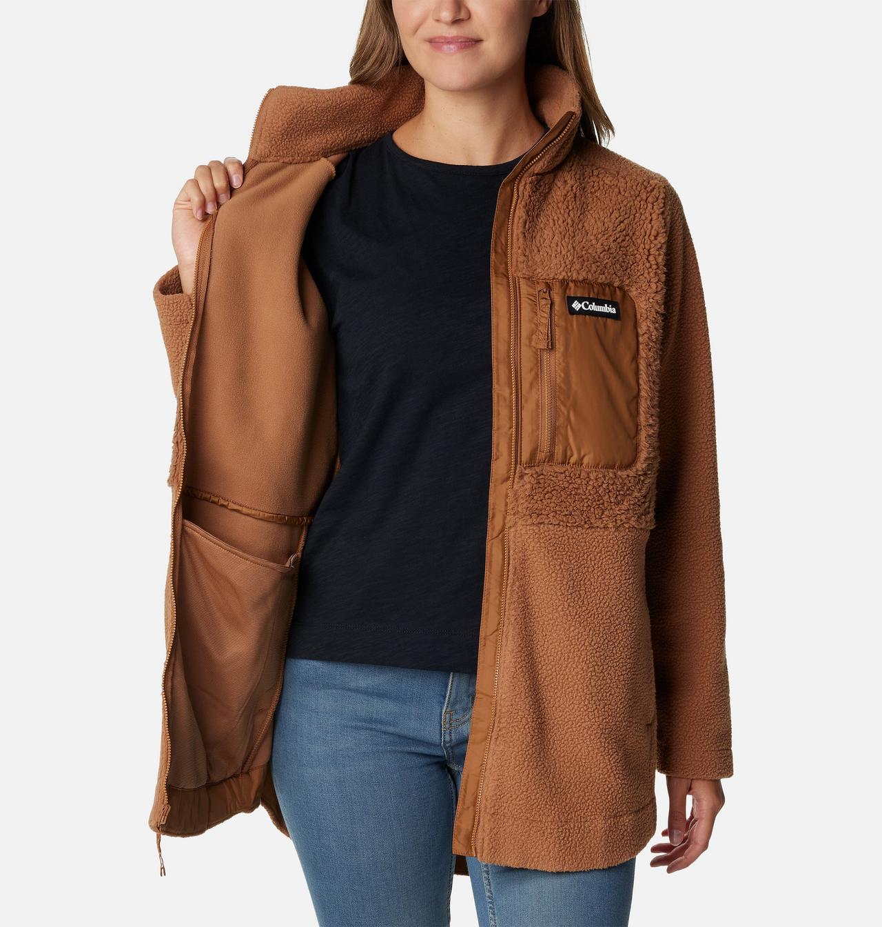 Women's Columbia Lodge™ Sherpa Full Zip Fleece Jacket 5