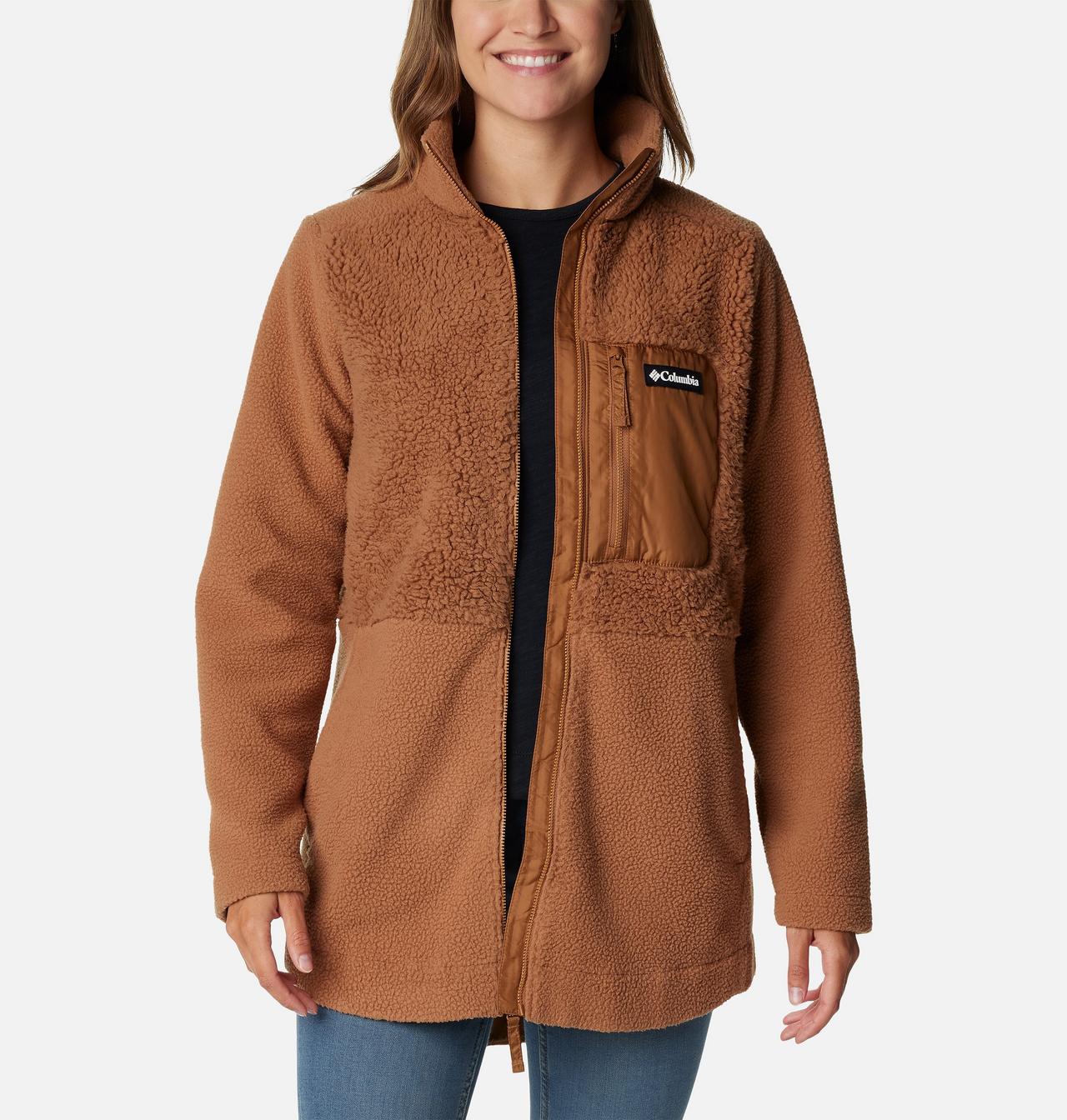 Women's Columbia Lodge™ Sherpa Full Zip Fleece Jacket 6