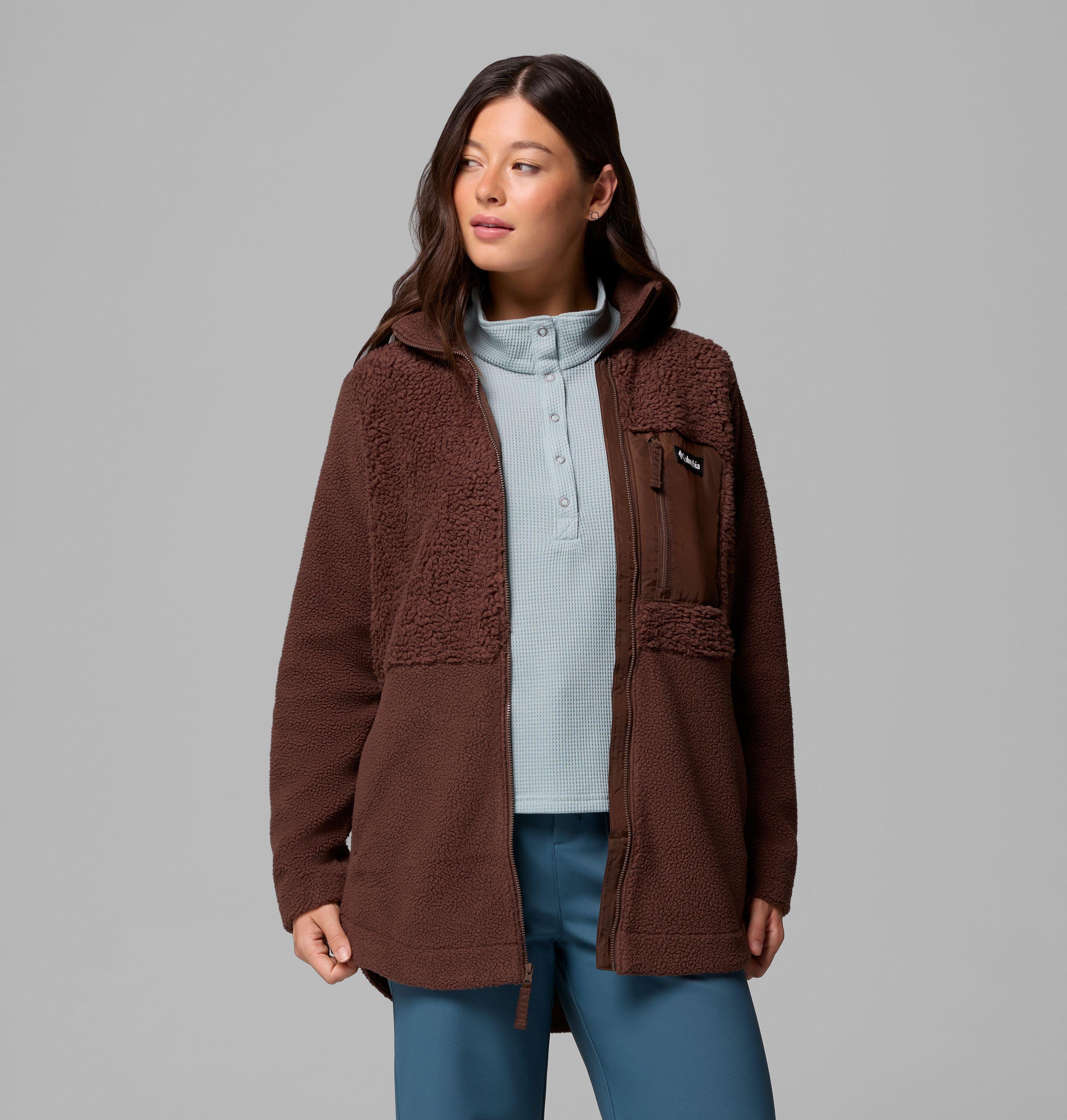 Women's Columbia Lodge Sherpa Full Zip Fleece Jacket 5