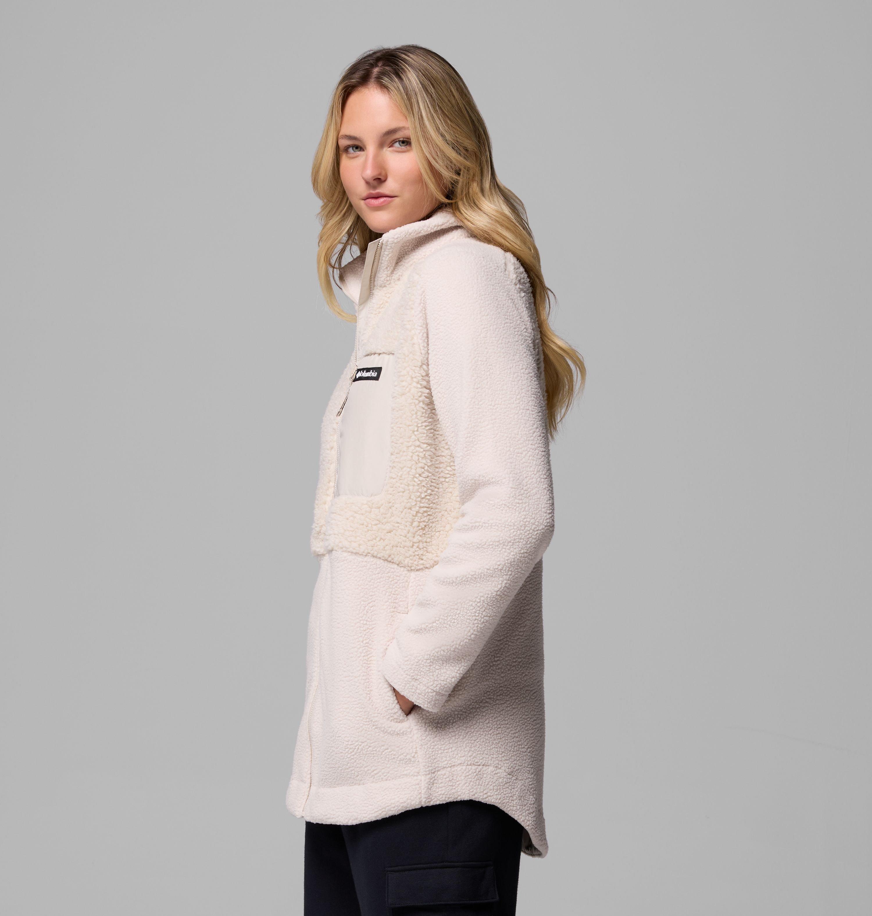 Women's Columbia Lodge Sherpa Full Zip Fleece Jacket | 278 | M 4