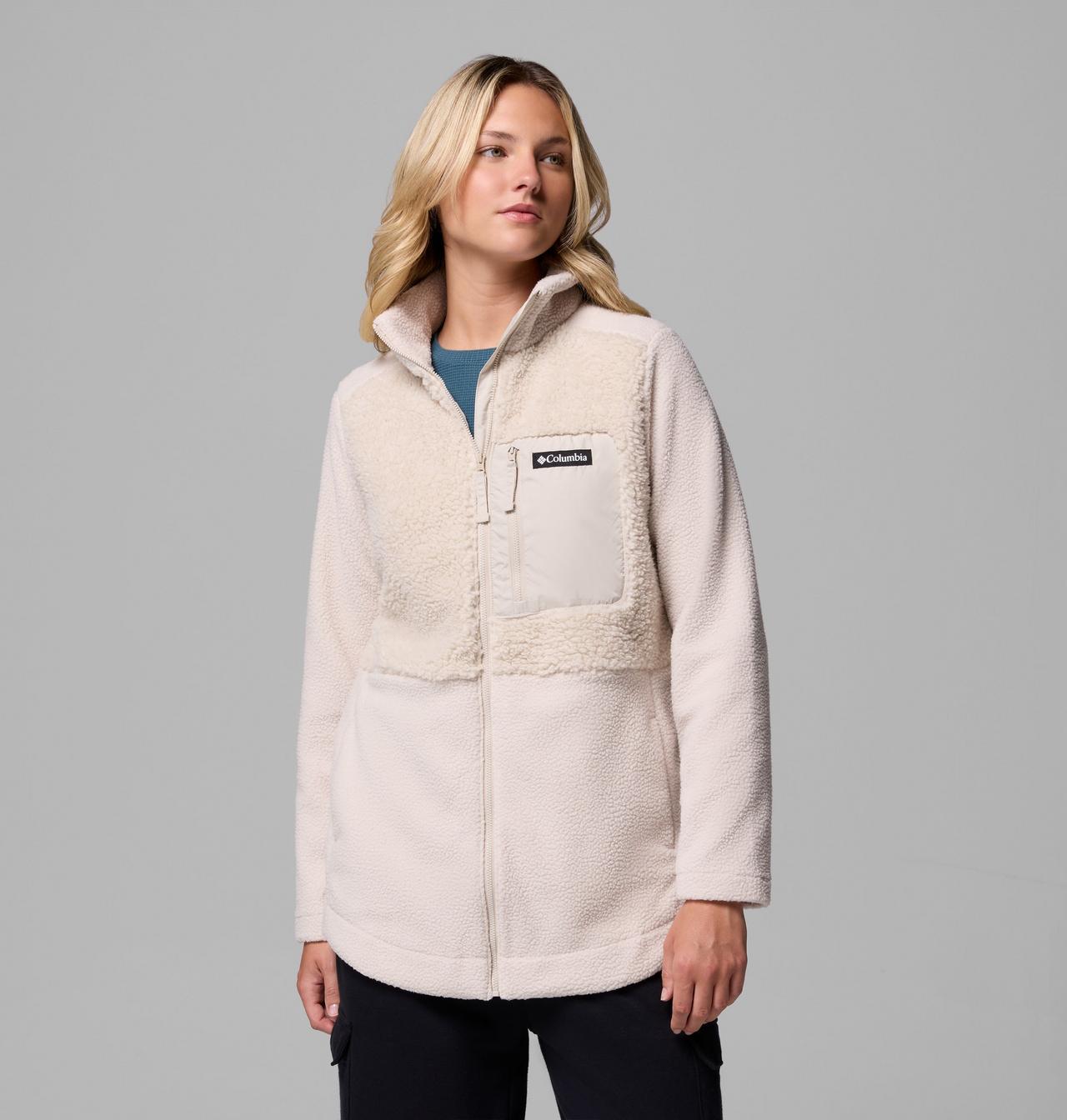 Women's Columbia Lodge™ Sherpa Full Zip Fleece Jacket 5