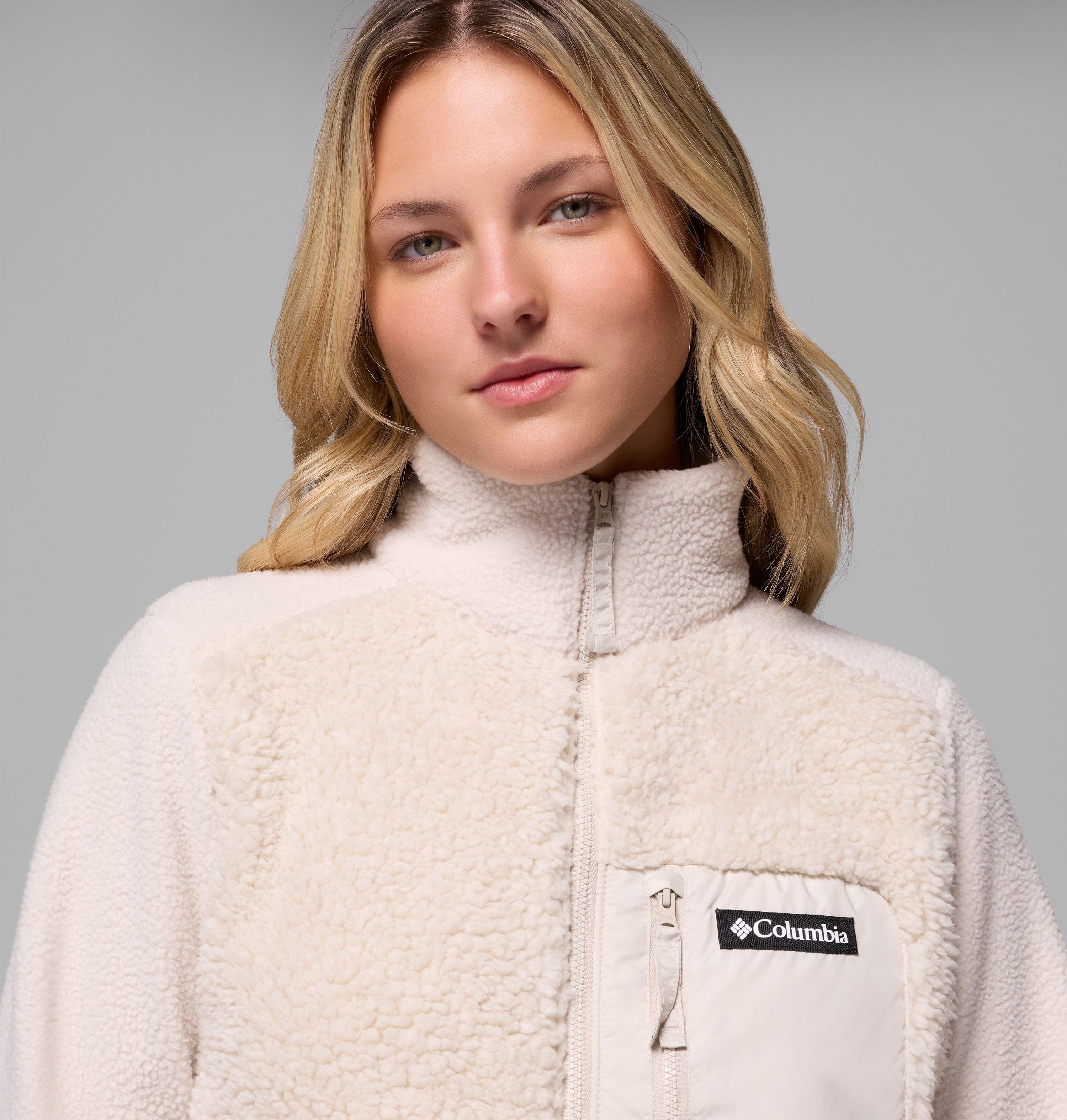 Women's Columbia Lodge Sherpa Full Zip Fleece Jacket | 278 | M 6