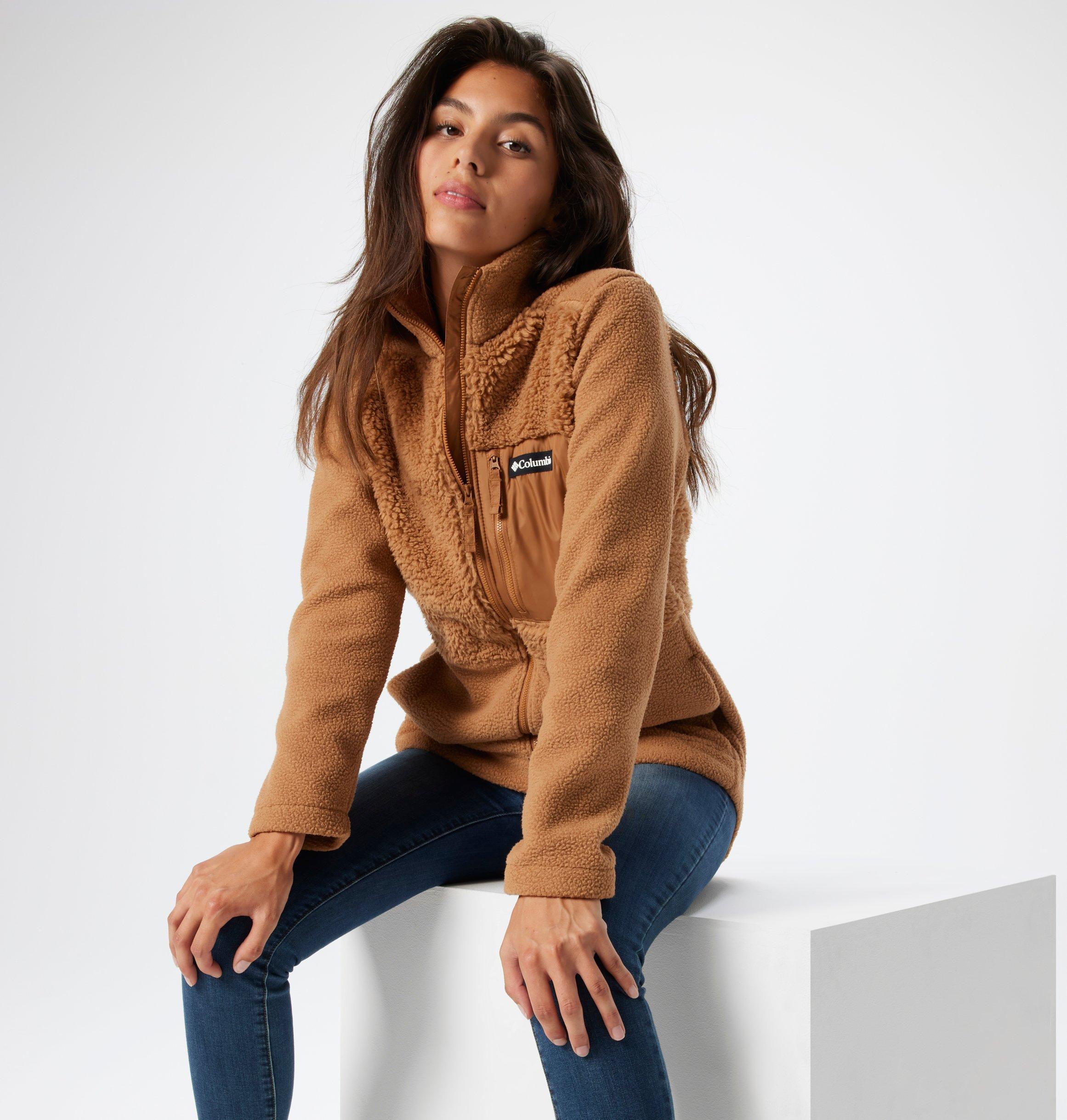 Women's Columbia Lodge Sherpa Full Zip Fleece Jacket 6