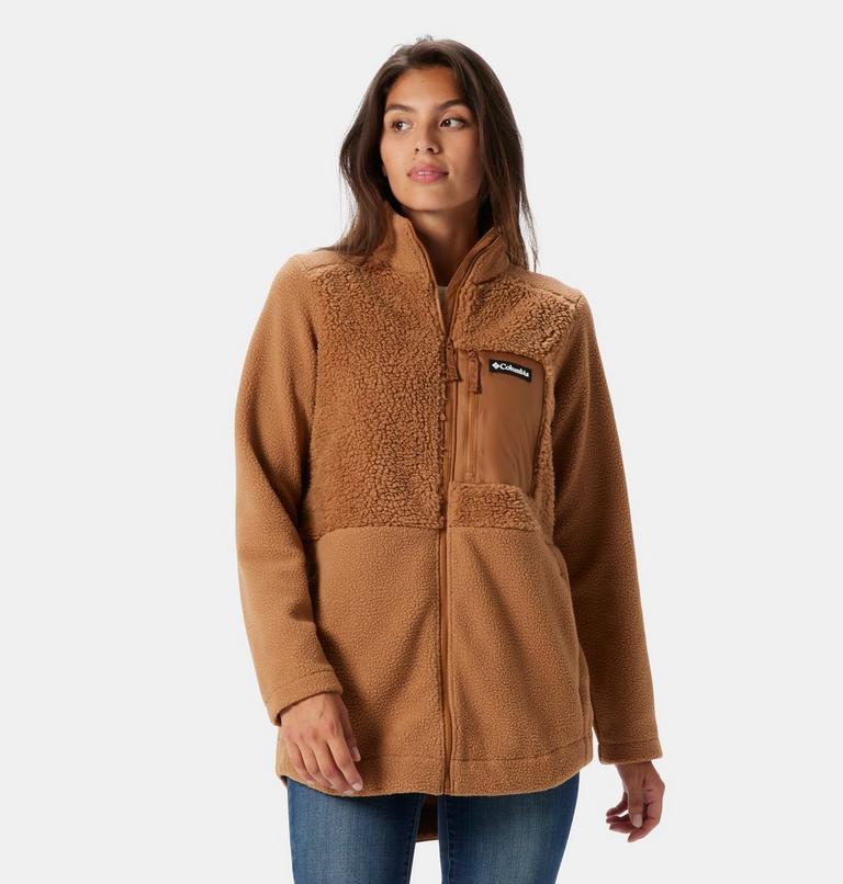 Columbia Lodge Sherpa FZ Fleece | 286 | XS, Color: Elk, image 1