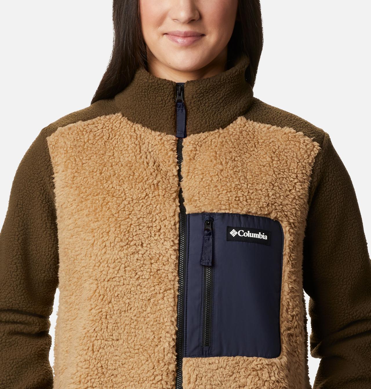 Women's Columbia Lodge™ Sherpa Full Zip Fleece Jacket 4