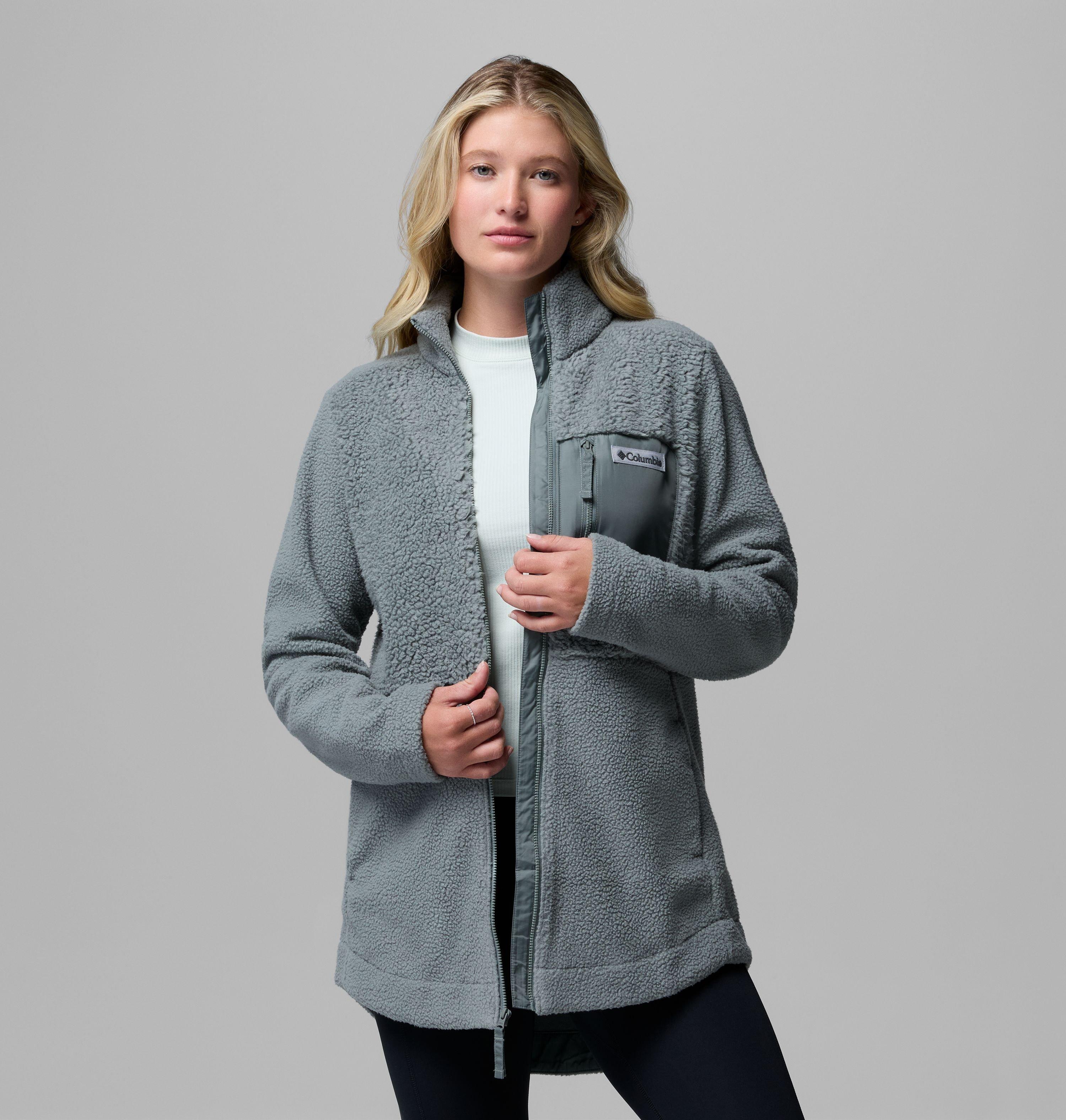 Women's Columbia Lodge Sherpa Full Zip Fleece Jacket | 342 | M 5