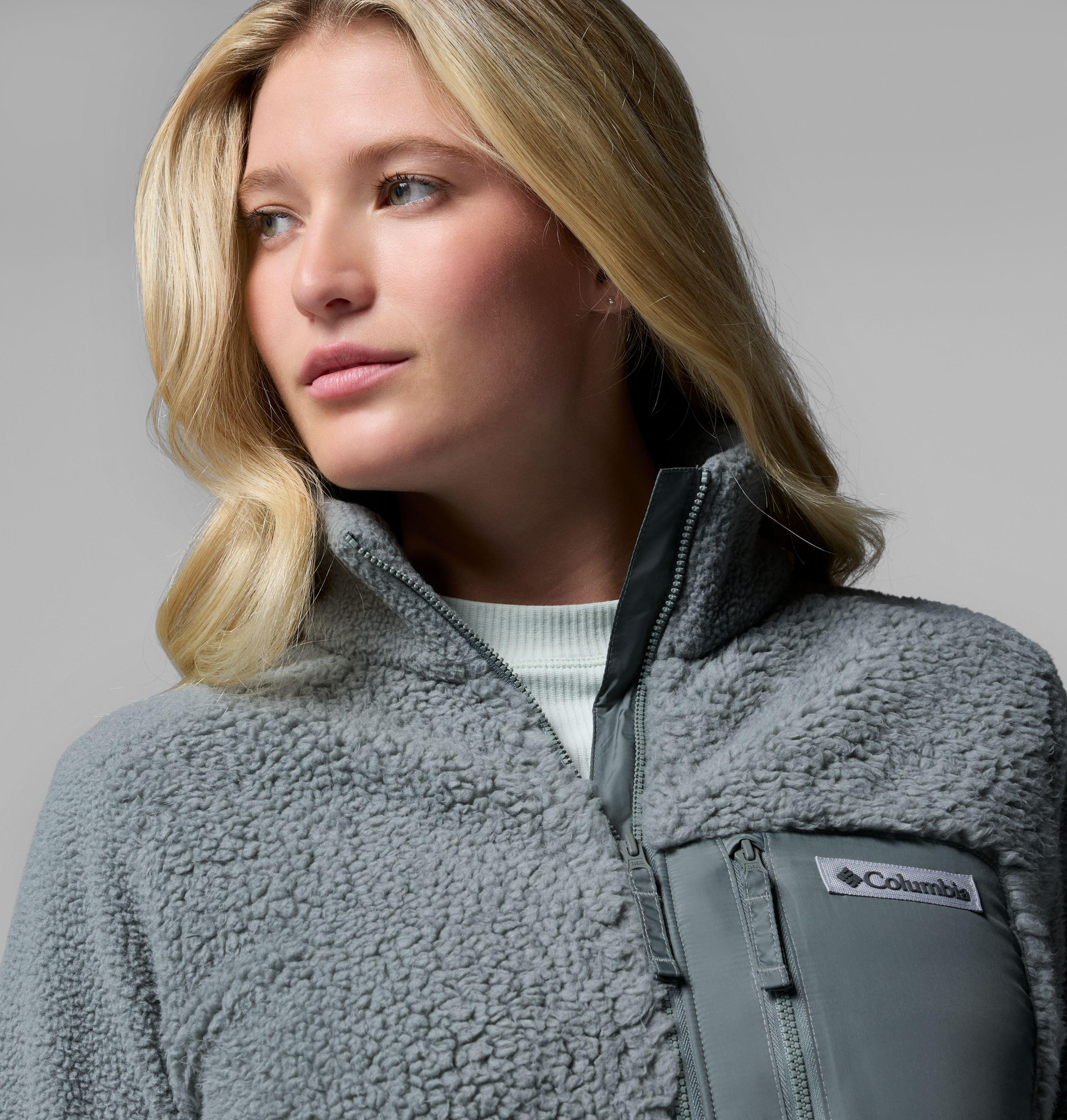 Women's Columbia Lodge Sherpa Full Zip Fleece Jacket | 342 | M 6